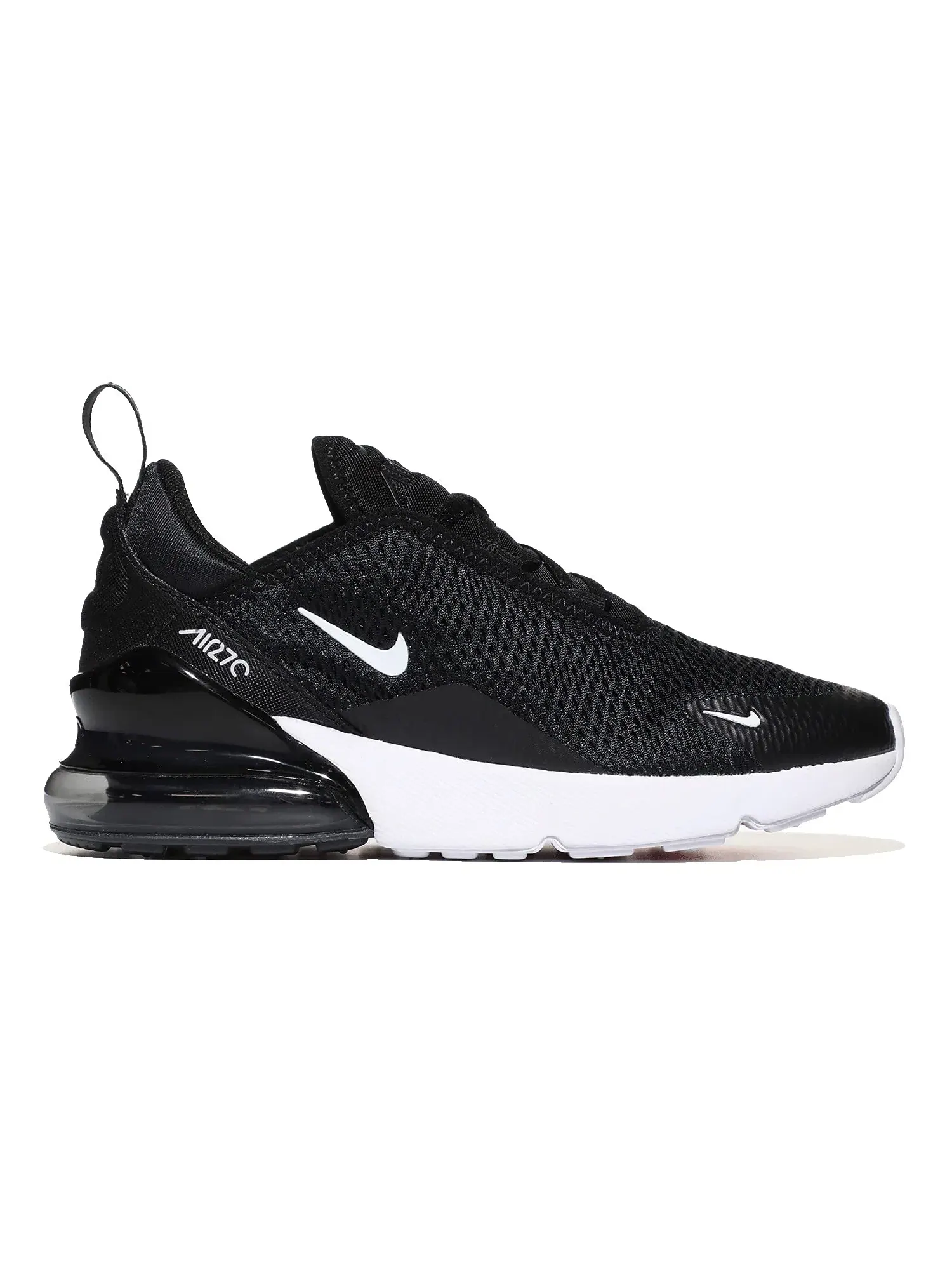Кроссовки Air Max 270 (для маленьких детей) Nike Kids — изображение 4 из 4, черный/белый