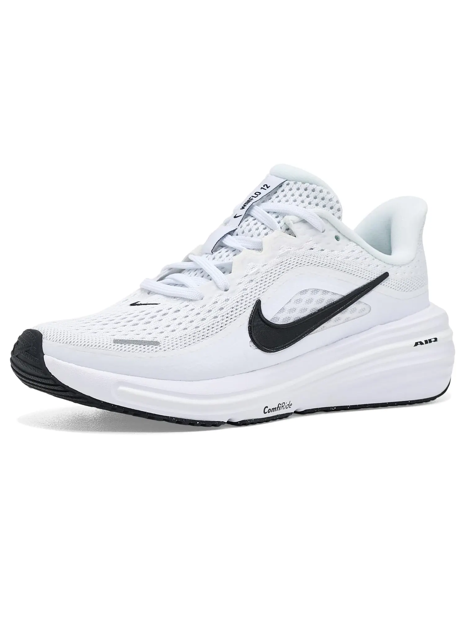 Кроссовки Winflo 12 (для маленьких и больших детей) Nike Kids — изображение 1 из 4, белый/черный/платиновый