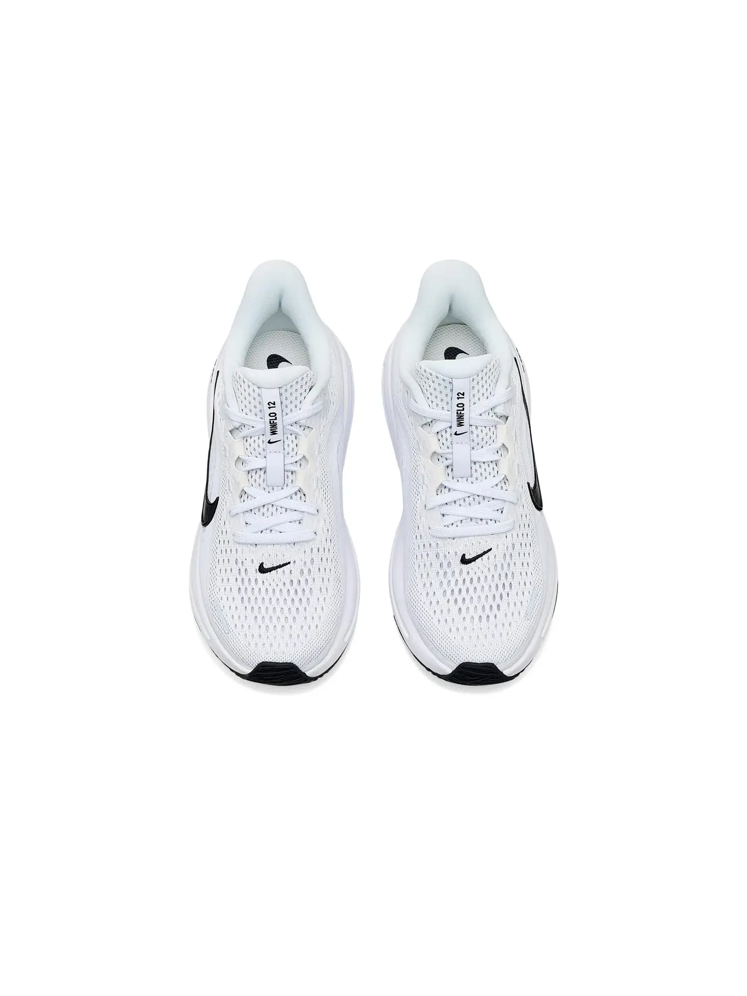 Кроссовки Winflo 12 (для маленьких и больших детей) Nike Kids — изображение 2 из 4, белый/черный/платиновый