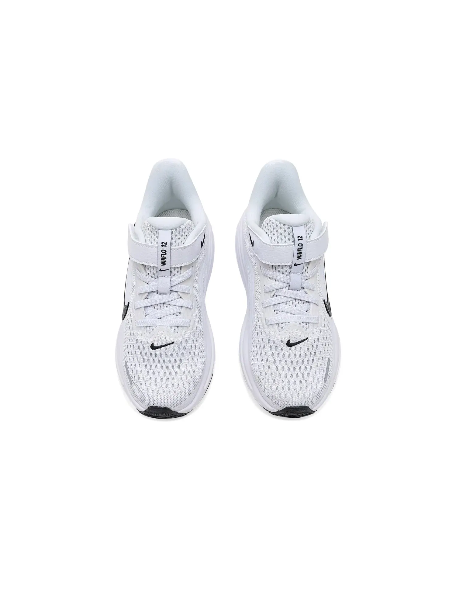 Кроссовки Winflo 12 (для маленьких детей) Nike Kids — изображение 2 из 4, белый/черный/платиновый