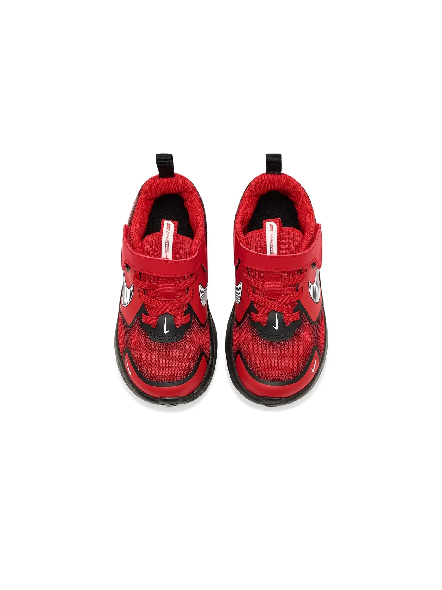 Кроссовки Cosmic Runner Swoosh (для младенцев и малышей) Nike Kids — изображение 2 из 4, красный/белый/красный