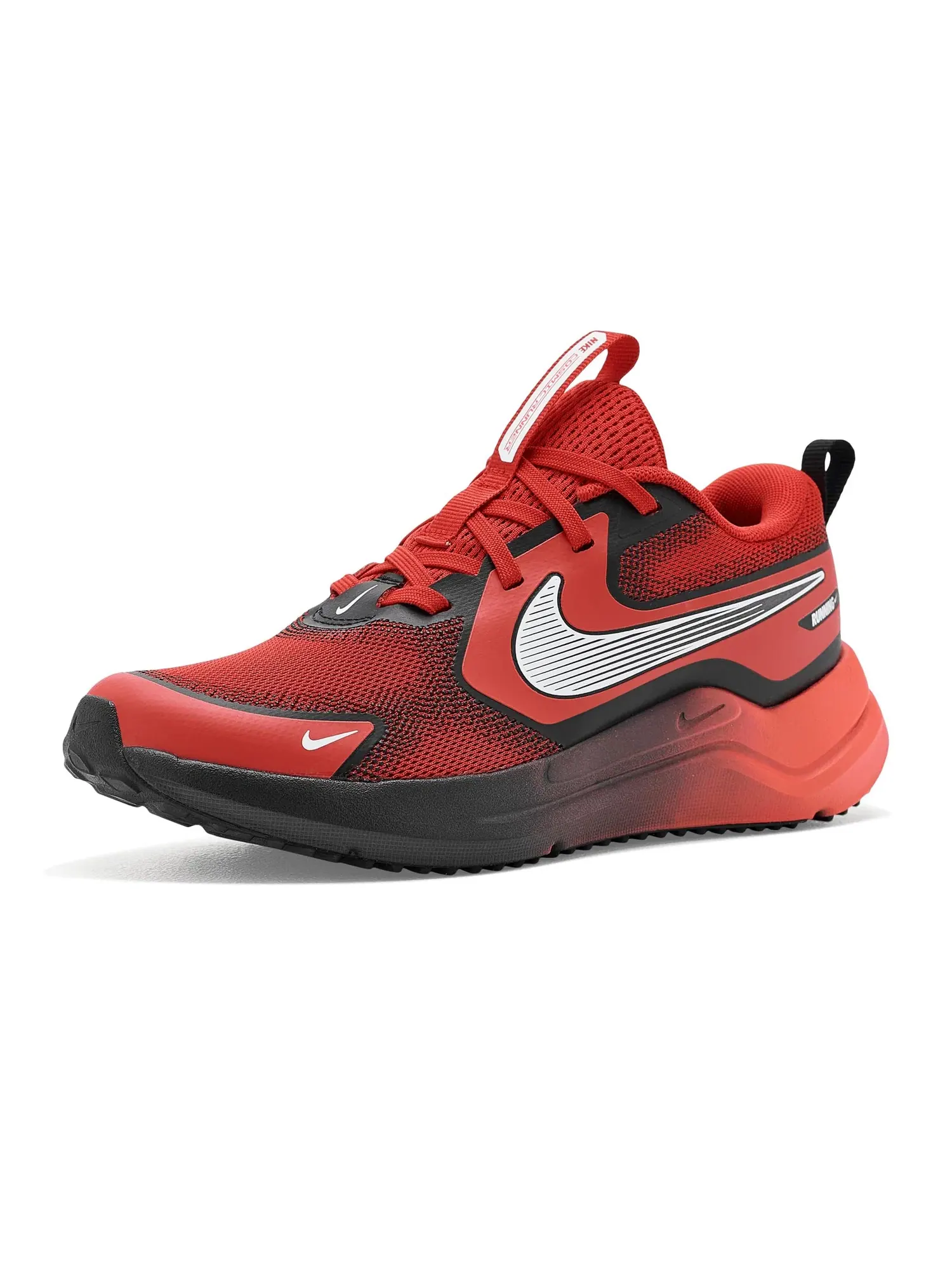 Кроссовки Cosmic Runner Swoosh (для больших детей) Nike Kids — изображение 1 из 4, красный/белый/красный