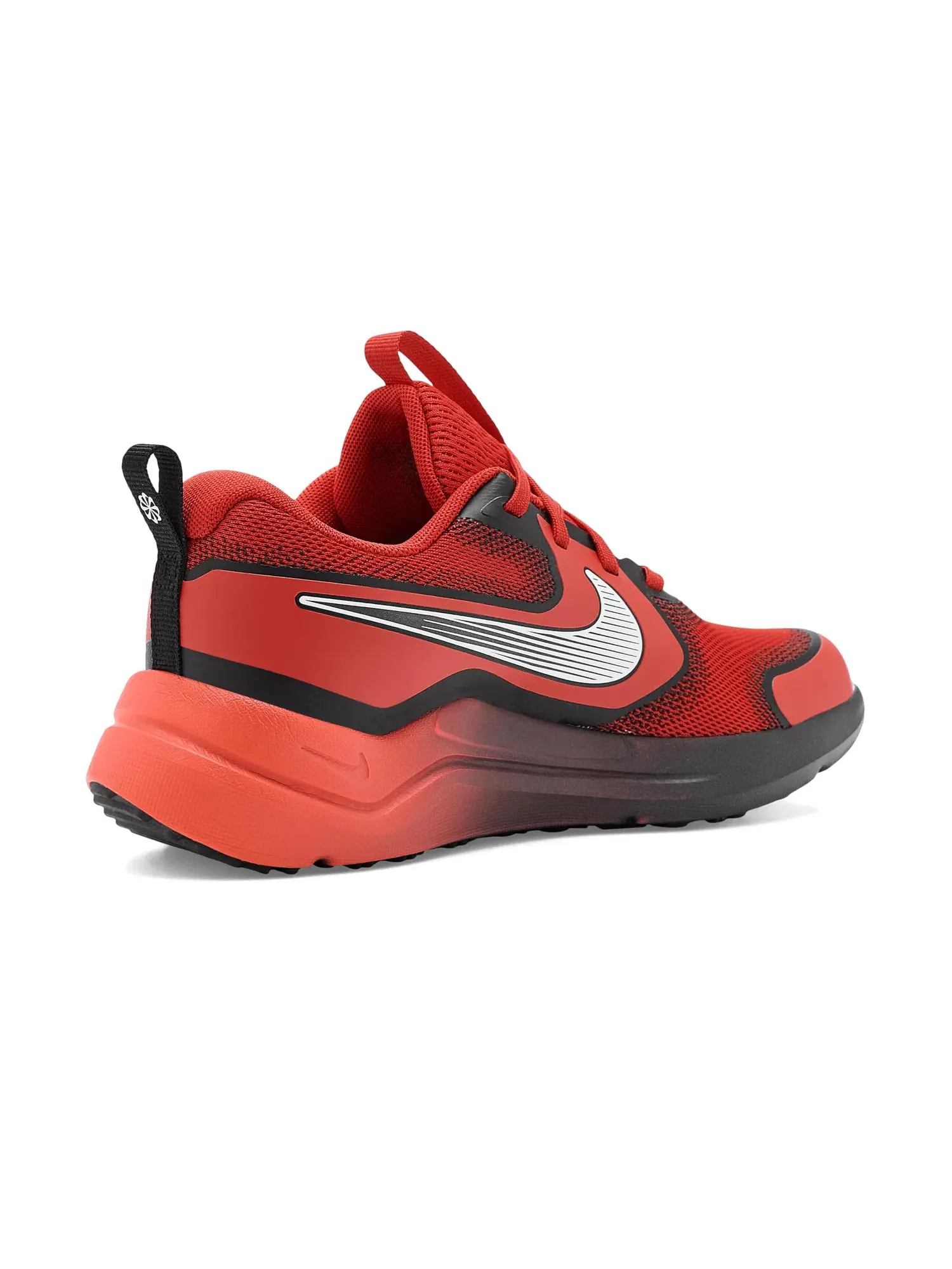 Кроссовки Cosmic Runner Swoosh (для больших детей) Nike Kids — изображение 3 из 4, красный/белый/красный
