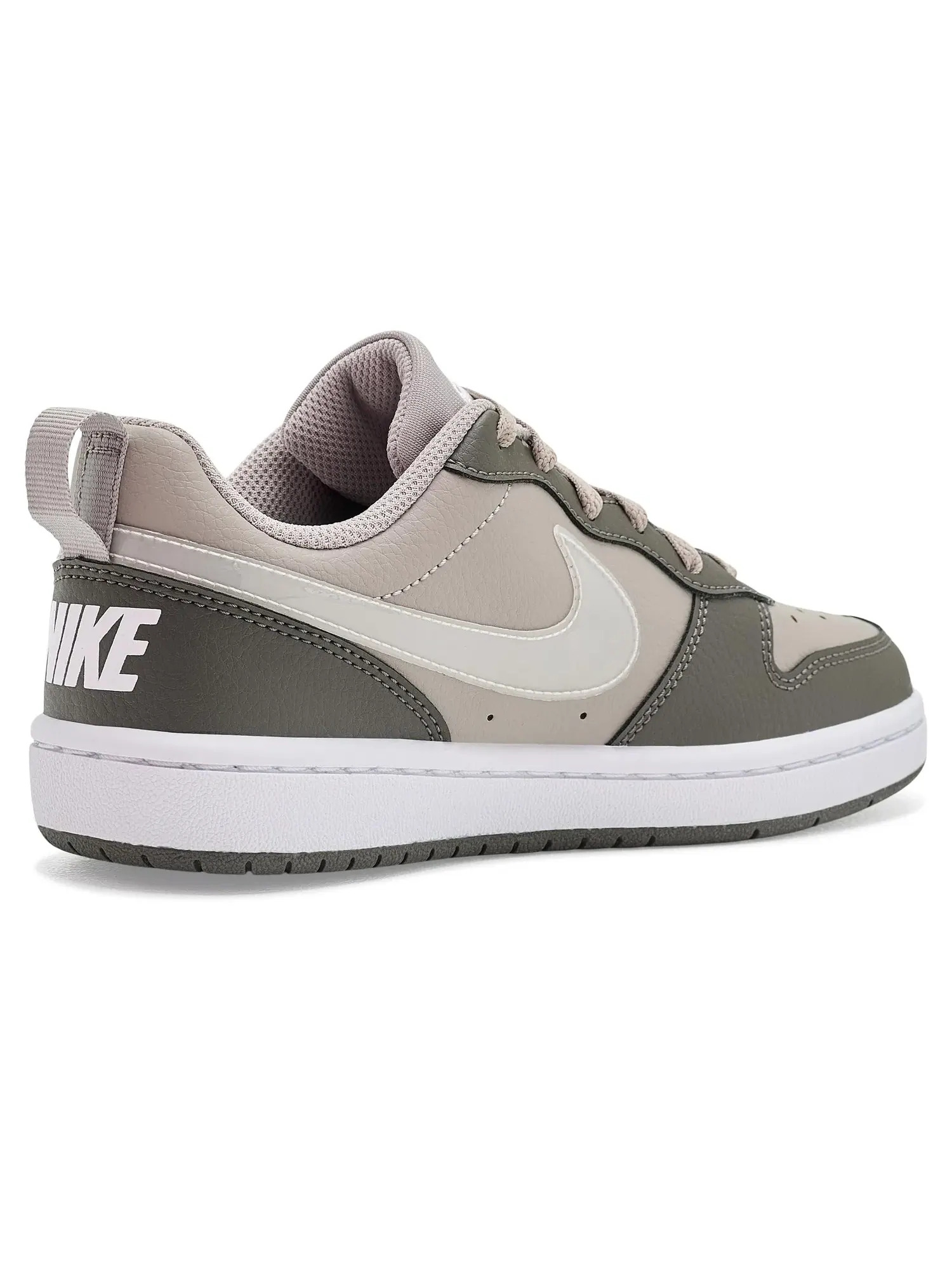Кроссовки Court Borough Low (для больших детей) Nike Kids — изображение 3 из 4, белый//белый
