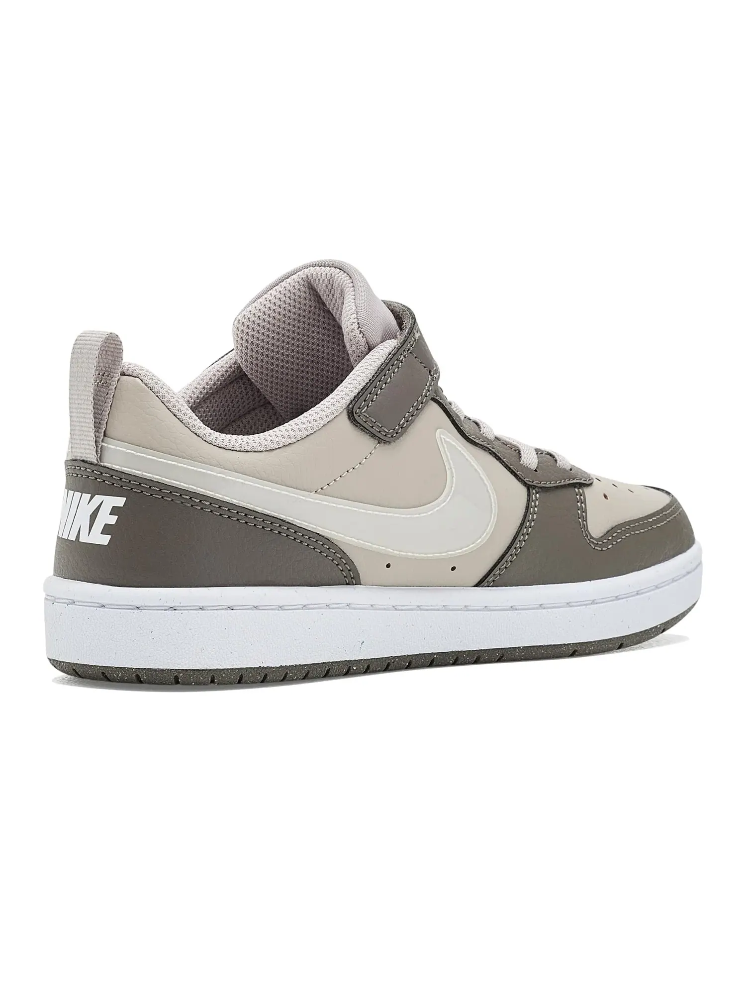 Кроссовки Court Borough Low (для маленьких детей) Nike Kids — изображение 3 из 4, белый//белый