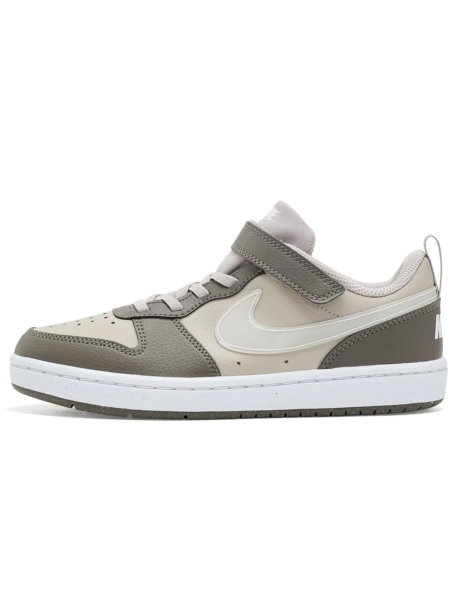 Кроссовки Court Borough Low (для маленьких детей) Nike Kids — изображение 4 из 4, белый//белый