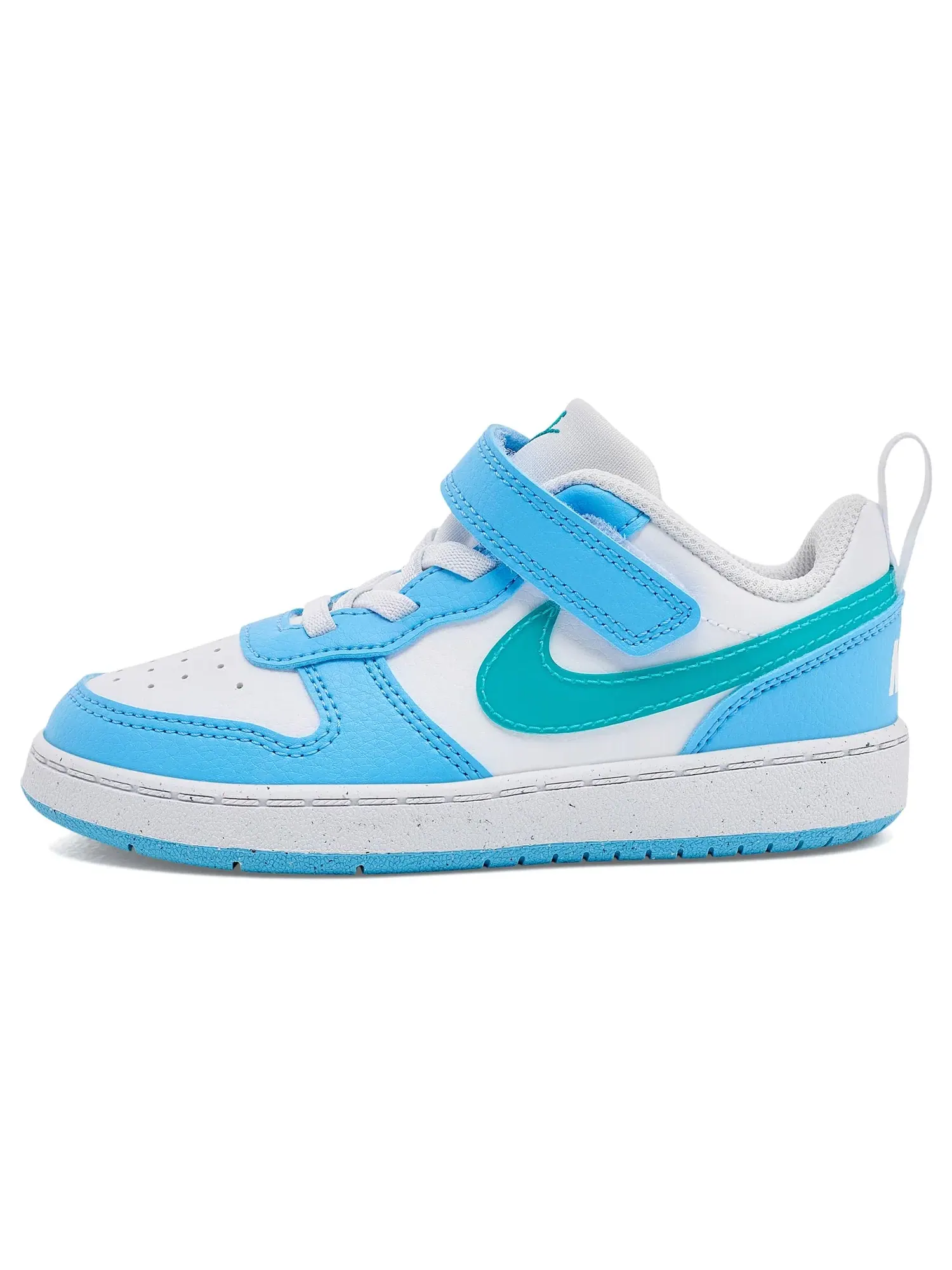 Кроссовки Court Borough Low (для младенцев и малышей) Nike Kids — изображение 4 из 4, белый//синий