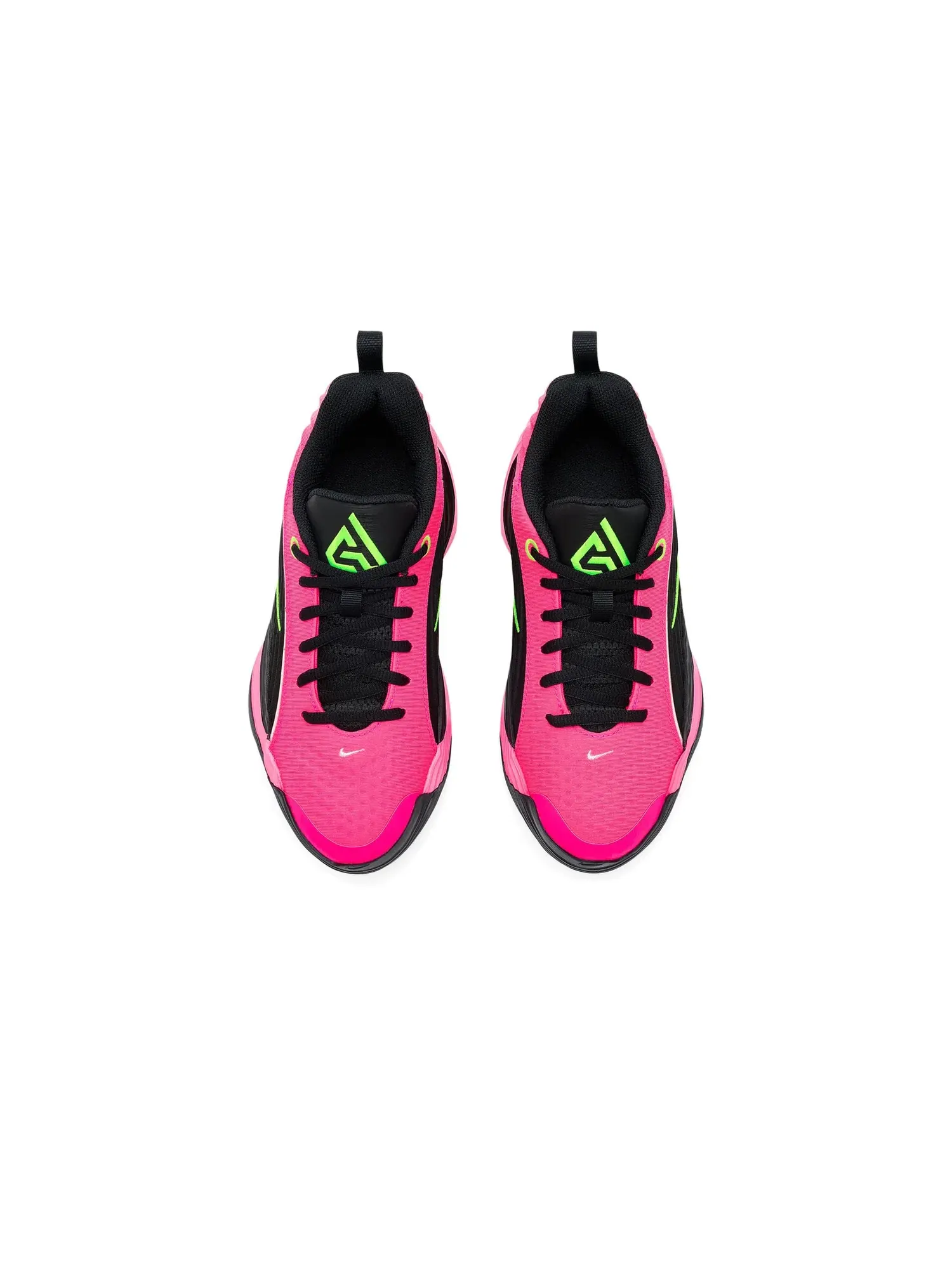 Кроссовки Giannis Immortality 5 (для больших детей) Nike Kids — изображение 2 из 4, розовый//розовый/черный