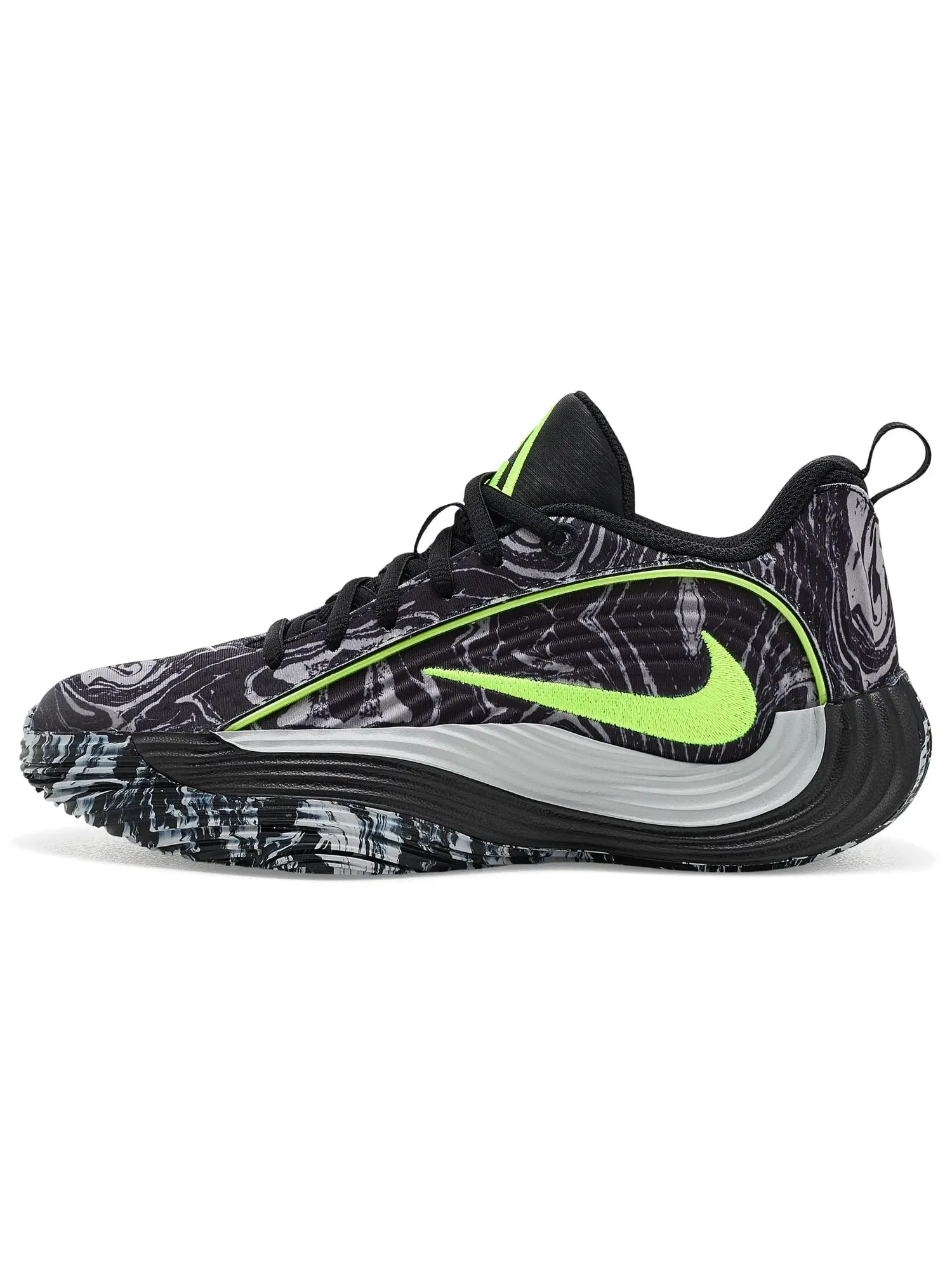 Кроссовки Giannis Immortality 5 (для больших детей) Nike Kids — изображение 4 из 4, черный//светлый серый