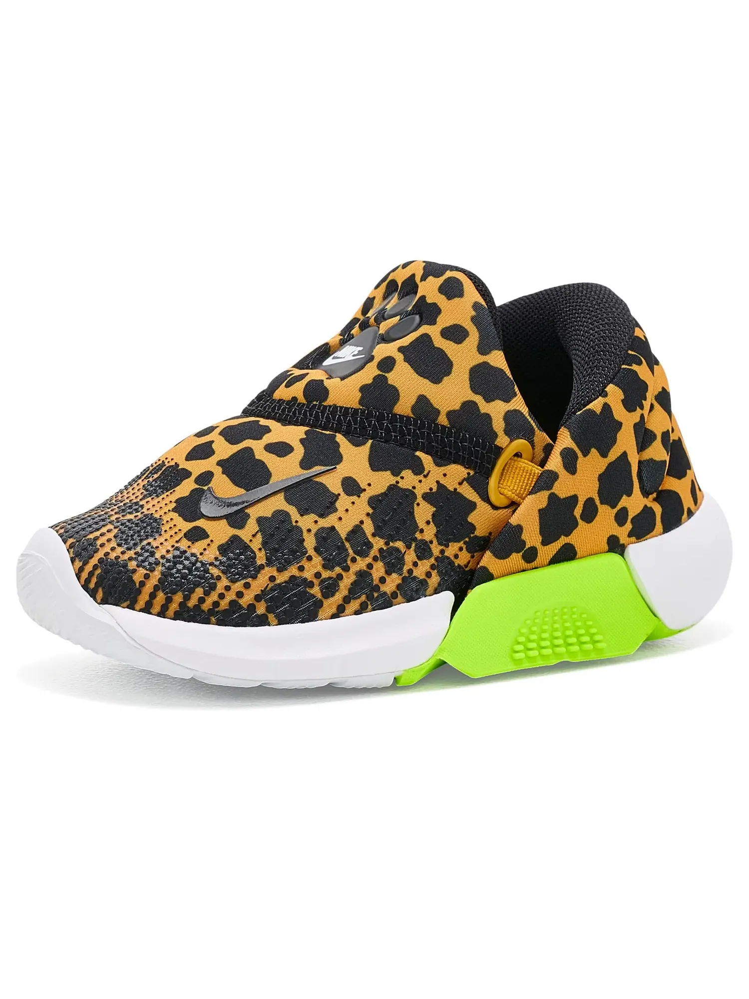 Кроссовки Swoosh Go (для младенцев и малышей) Nike Kids — изображение 1 из 4, золотистый/черный//белый