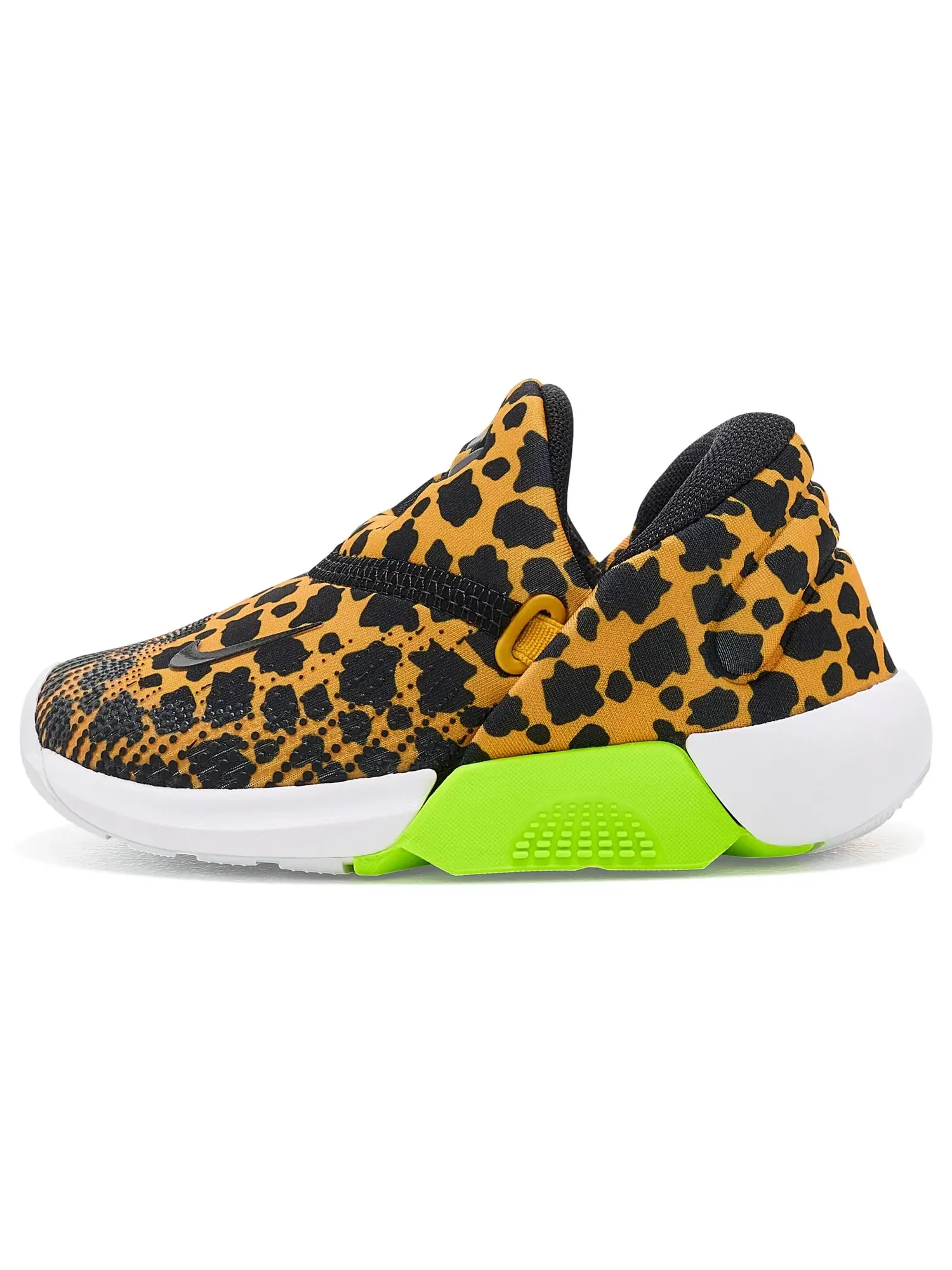 Кроссовки Swoosh Go (для младенцев и малышей) Nike Kids — изображение 4 из 4, золотистый/черный//белый