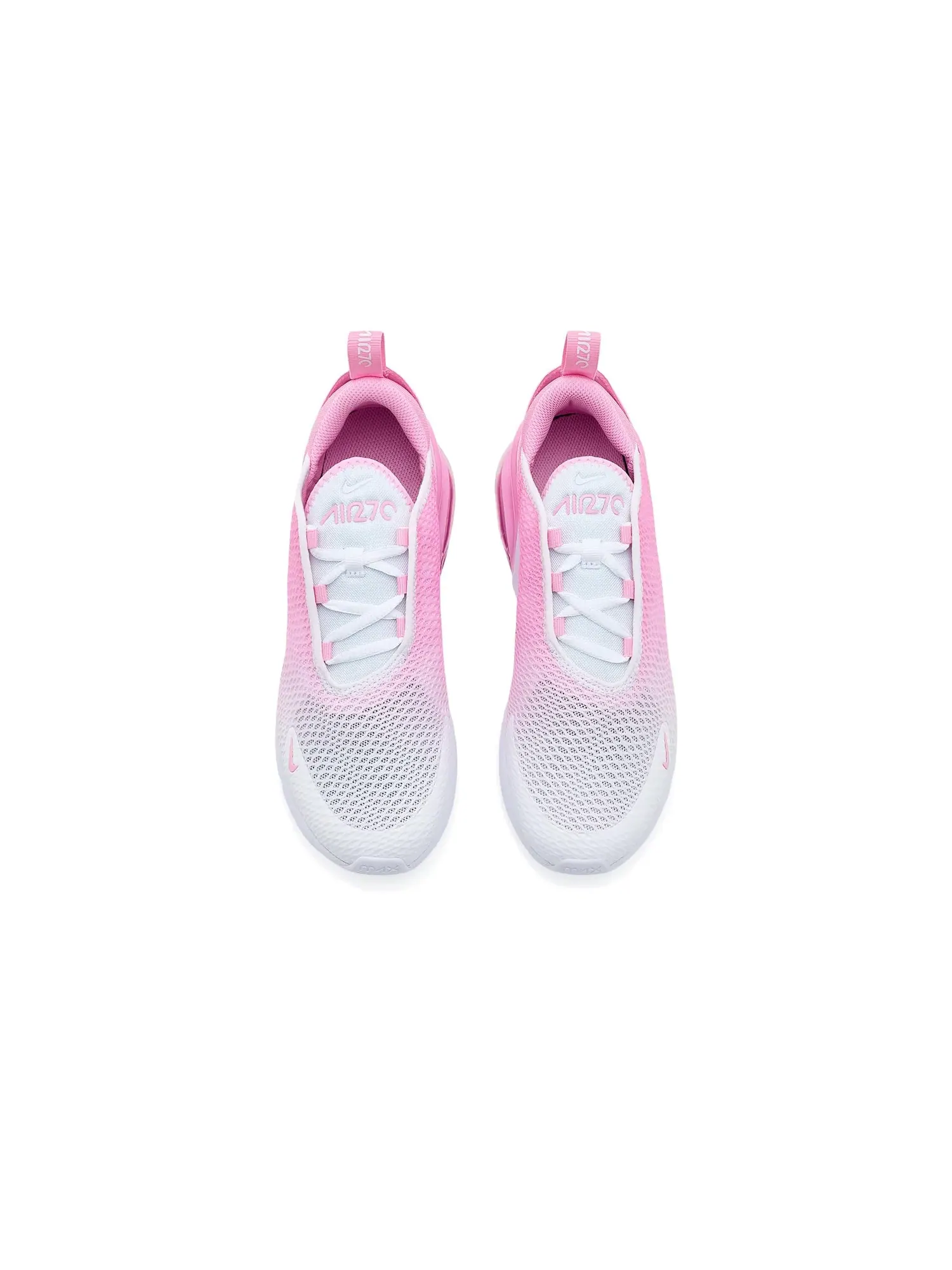 Кроссовки Air Max 270 (для маленьких детей) Nike Kids — изображение 2 из 4, розовый/белый