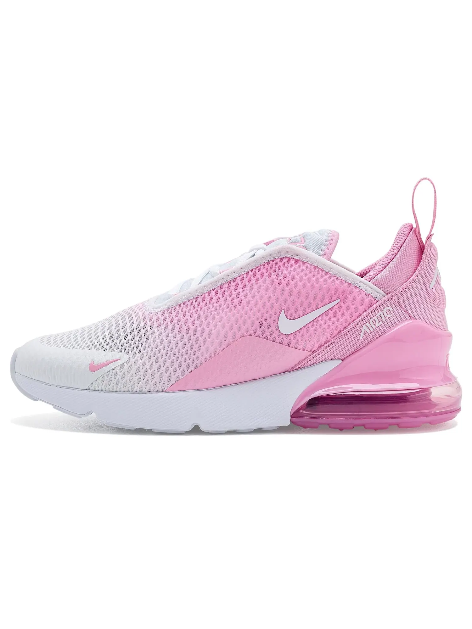 Кроссовки Air Max 270 (для маленьких детей) Nike Kids — изображение 4 из 4, розовый/белый