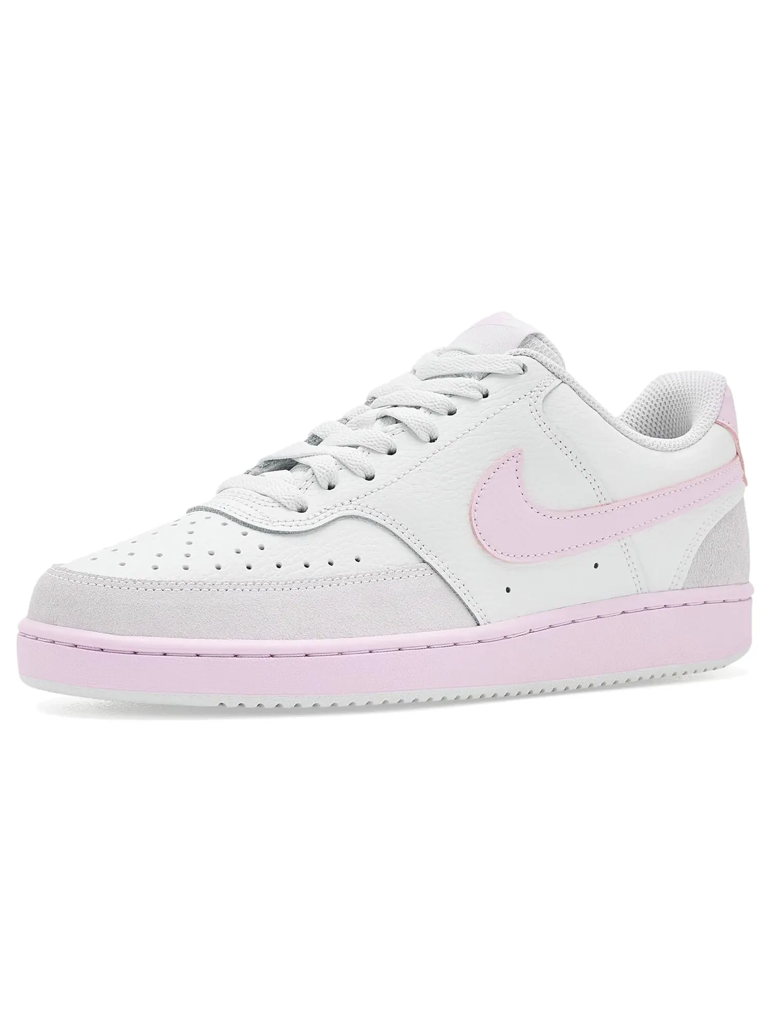 Кроссовки Court Vision Low Suede Nike — изображение 1 из 4, белый