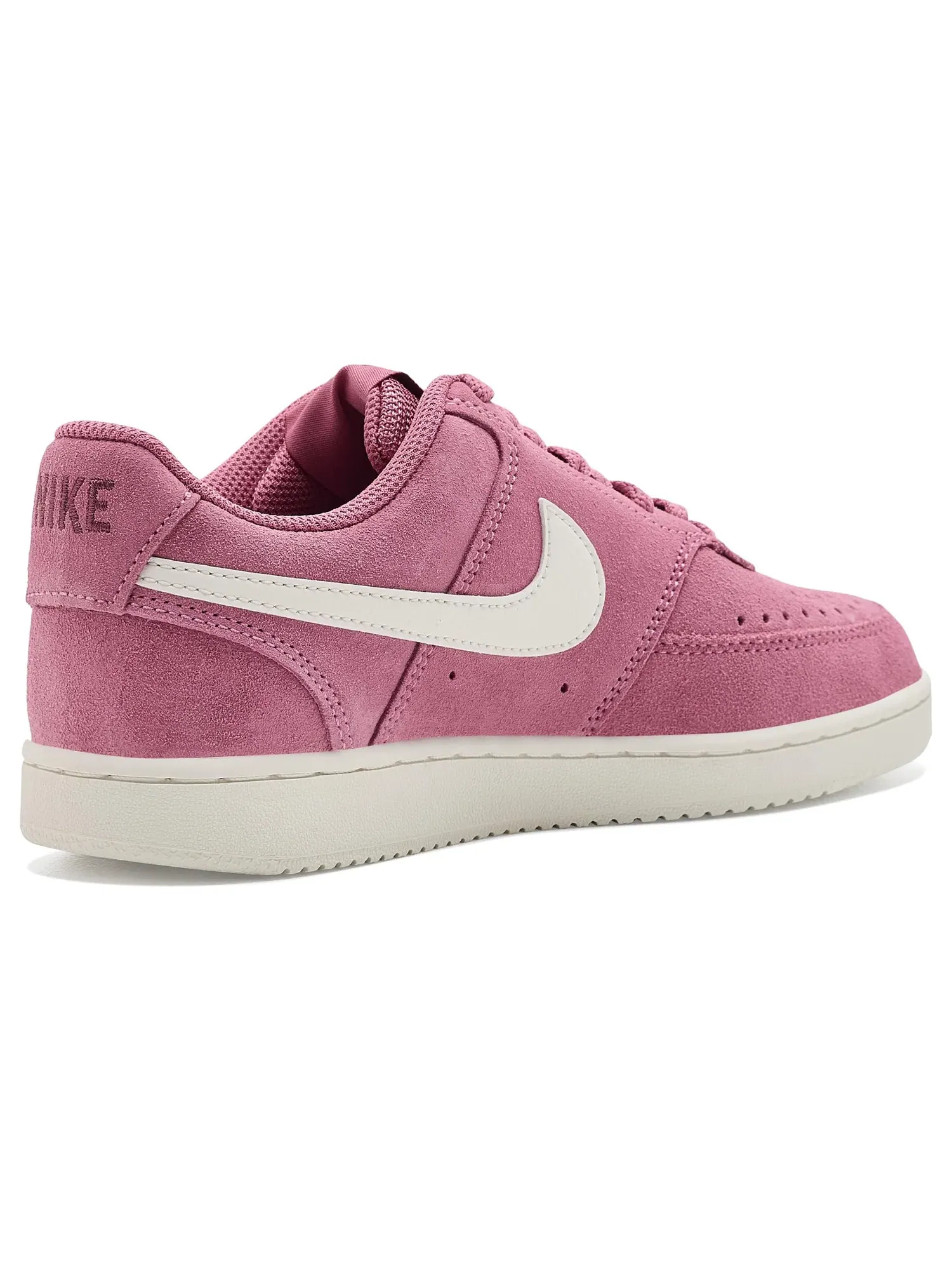 Кроссовки Court Vision Low Suede Premium Nike — изображение 3 из 4, розовый