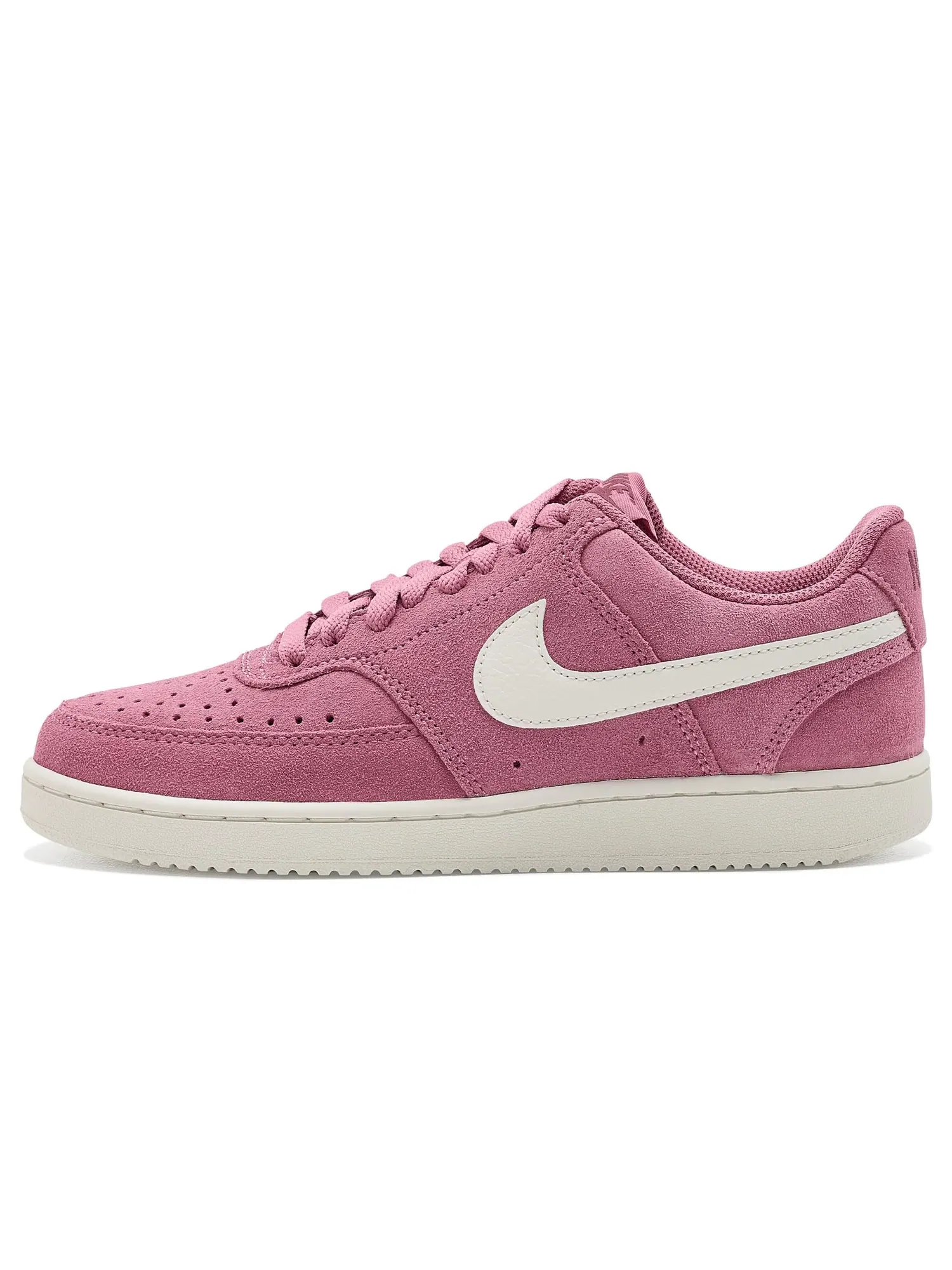 Кроссовки Court Vision Low Suede Premium Nike — изображение 4 из 4, розовый
