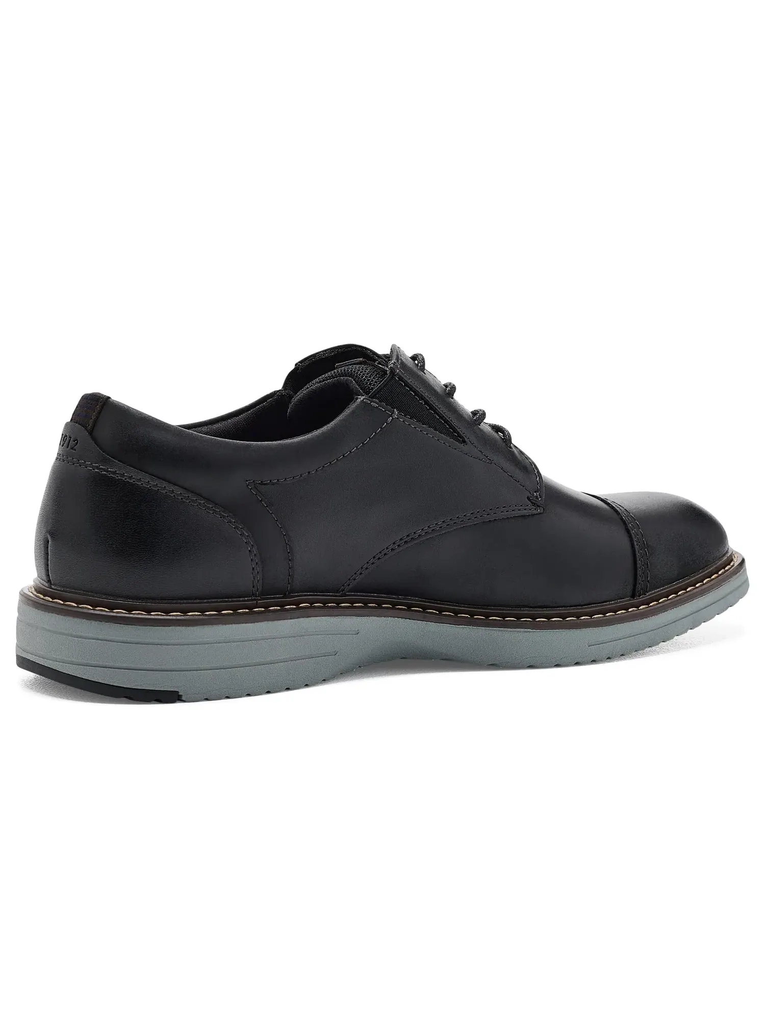 Легкие и удобные оксфорды с закрытым носком на все случаи Griff Cap Toe Oxford Nunn Bush — изображение 3 из 4, черный