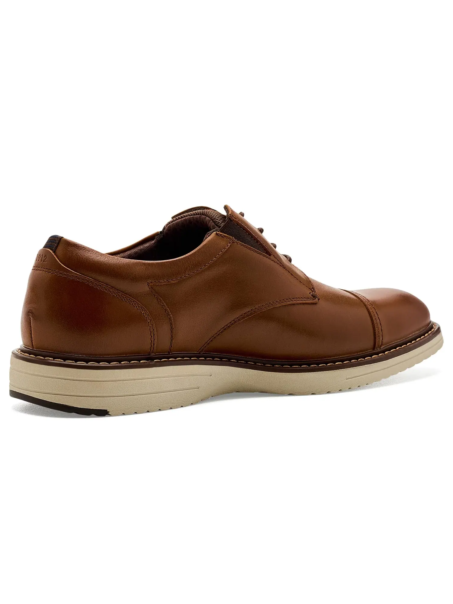 Легкие и удобные оксфорды с закрытым носком на все случаи Griff Cap Toe Oxford Nunn Bush — изображение 3 из 4, коричневый