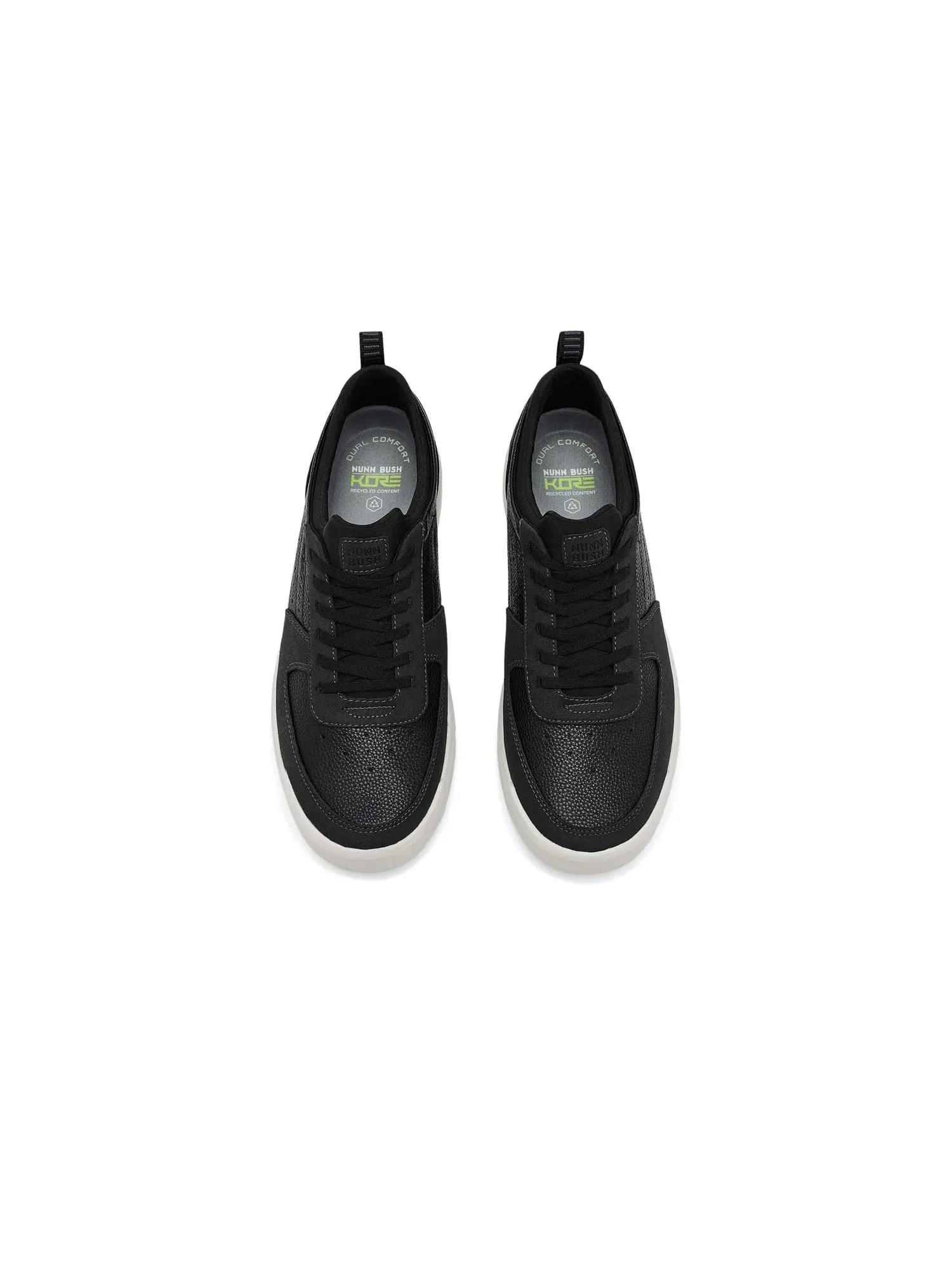 Кроссовки KORE City Rally Oxford Athletic Style Moccasin Toe Lightweight Lace-Up Nunn Bush — изображение 2 из 4, черный