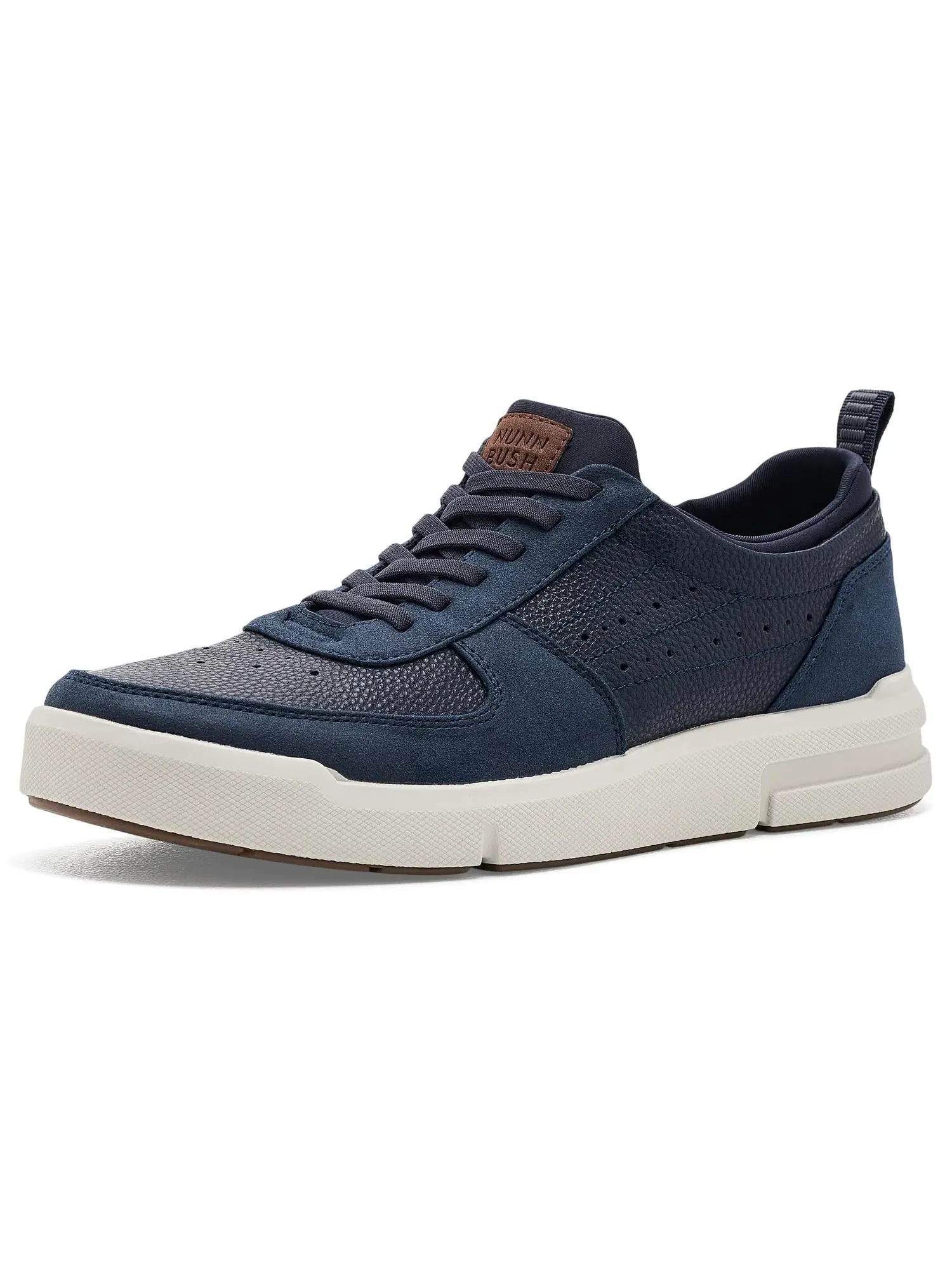 Кроссовки KORE City Rally Oxford Athletic Style Moccasin Toe Lightweight Lace-Up Nunn Bush — изображение 1 из 4, темно-синий