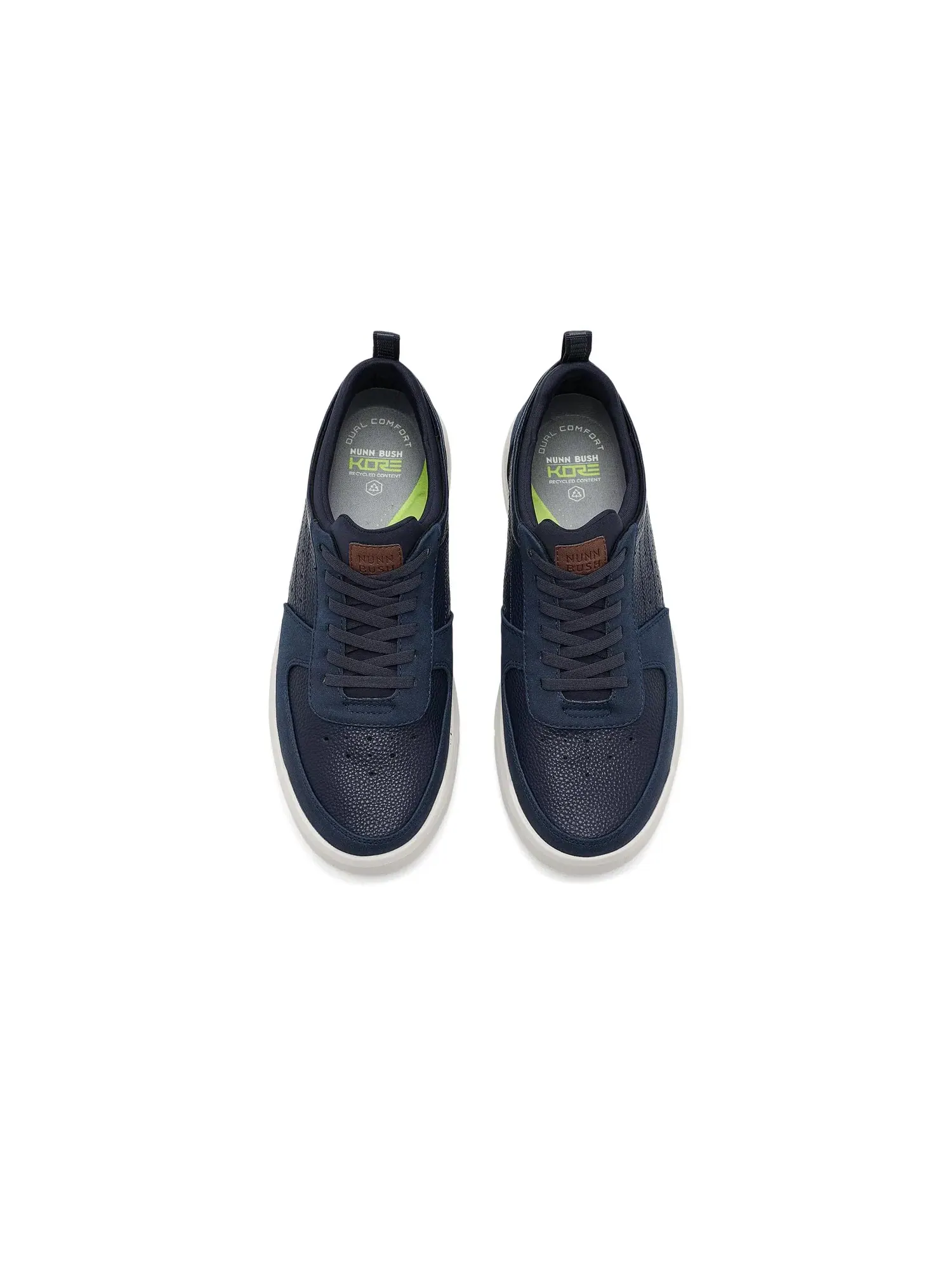 Кроссовки KORE City Rally Oxford Athletic Style Moccasin Toe Lightweight Lace-Up Nunn Bush — изображение 2 из 4, темно-синий