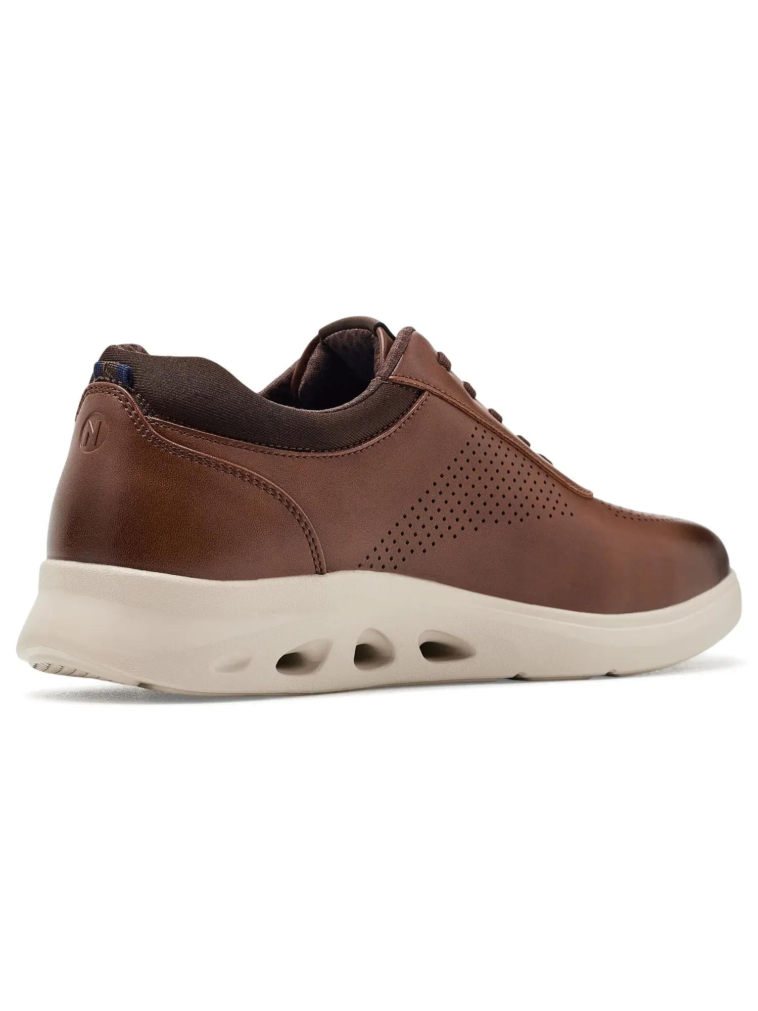 Кроссовки Ponte Perf U Bal Hybrid Oxford Casual Lightweight Athletic Style LaceUp Nunn Bush — изображение 3 из 4, коричневый