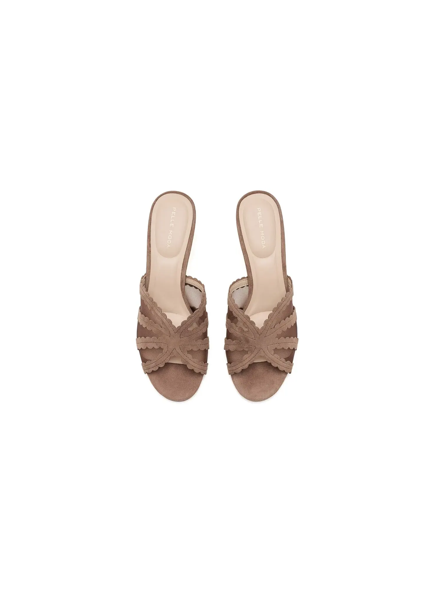 Сандалии Vieve Slide Pelle Moda — изображение 2 из 4, тауп