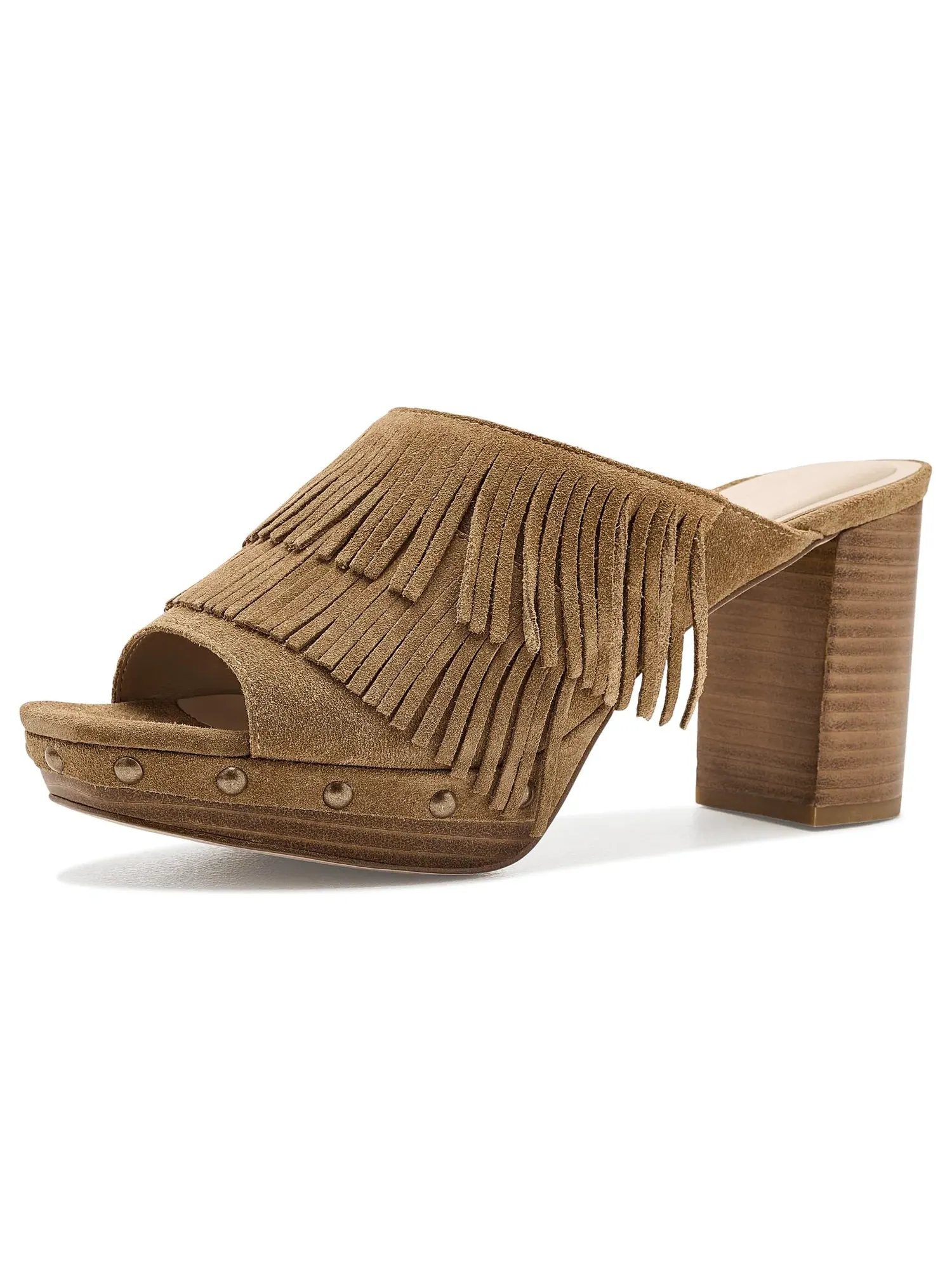 Сандалии-слайды Amani Slide Sandals Pelle Moda — изображение 1 из 4, карамель