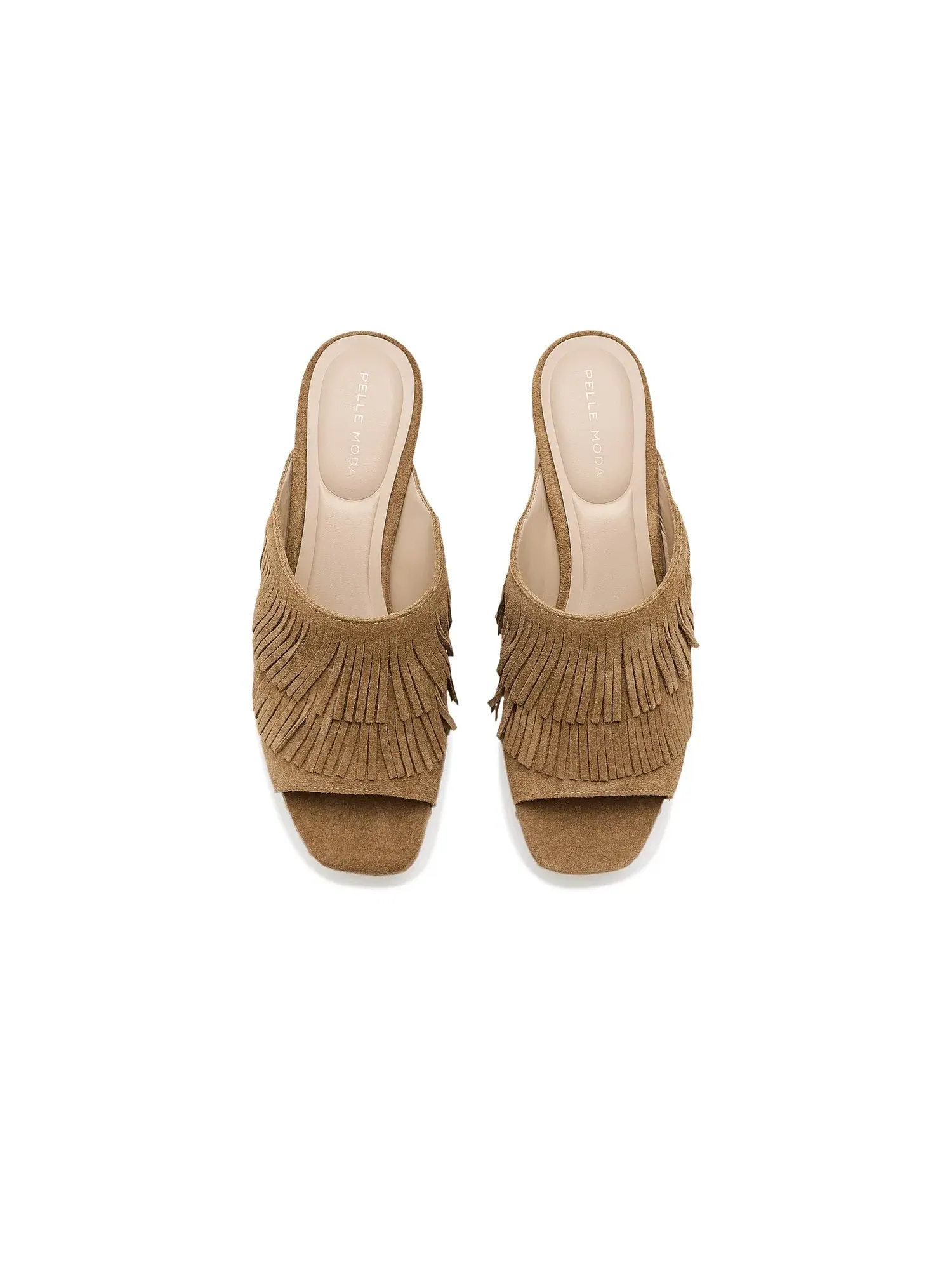 Сандалии-слайды Amani Slide Sandals Pelle Moda — изображение 2 из 4, карамель