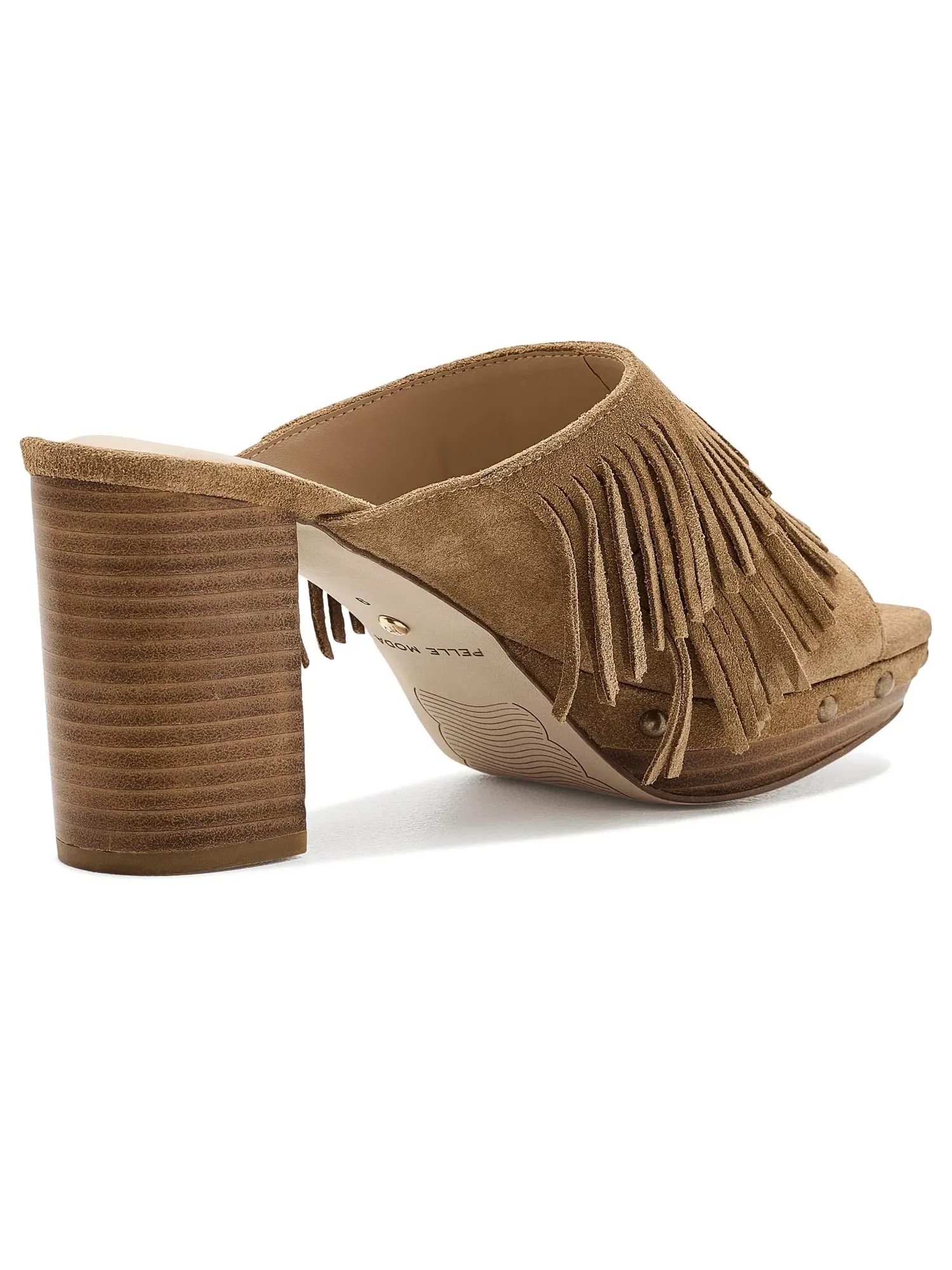 Сандалии-слайды Amani Slide Sandals Pelle Moda — изображение 3 из 4, карамель
