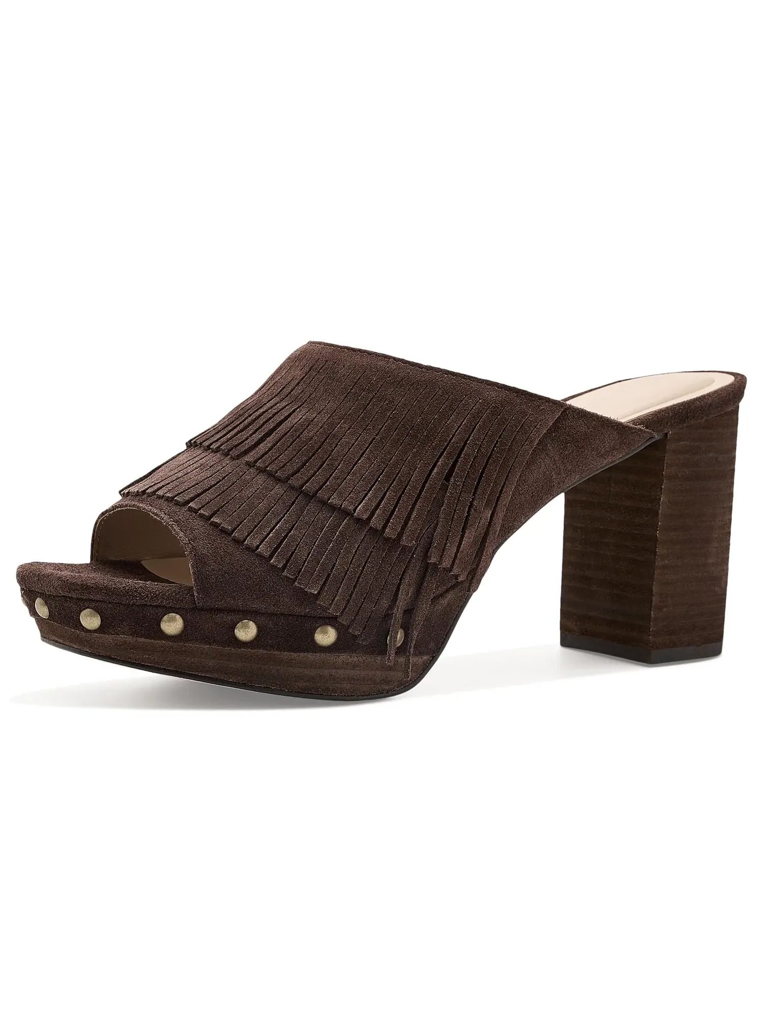 Сандалии-слайды Amani Slide Sandals Pelle Moda — изображение 1 из 4, эспрессо