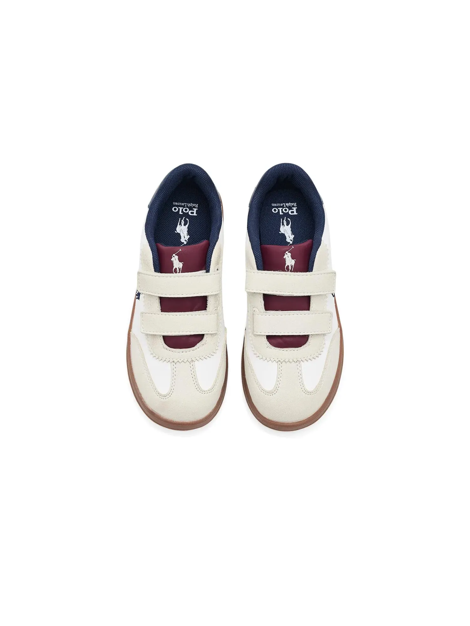 Кроссовки Hollis EZ (для малышей и маленьких детей) Polo Ralph Lauren Kids — изображение 2 из 4, зеленый/темно-синий