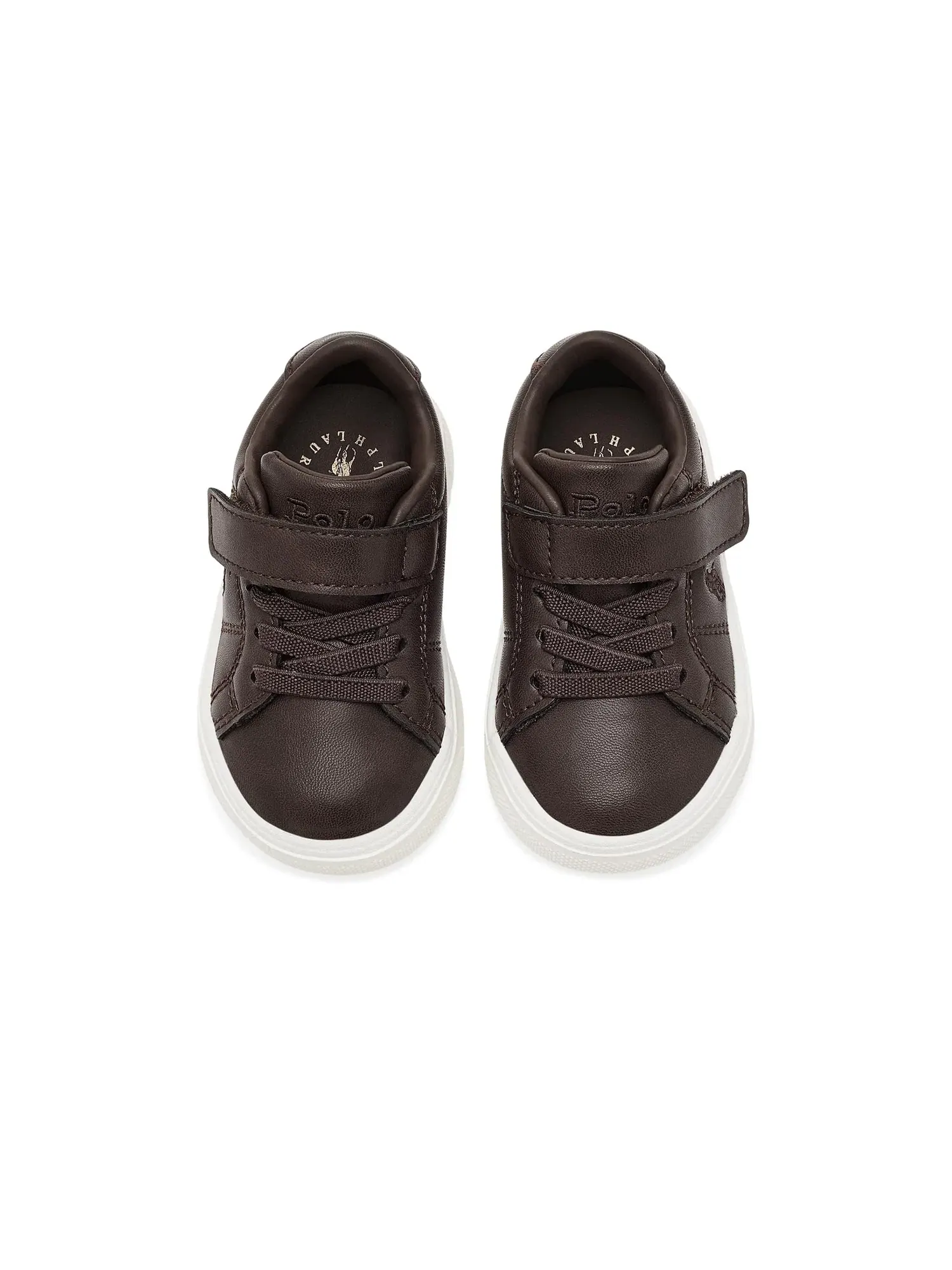 Кроссовки Sutton PS (для малышей и маленьких детей) Polo Ralph Lauren Kids — изображение 2 из 4, коричневый