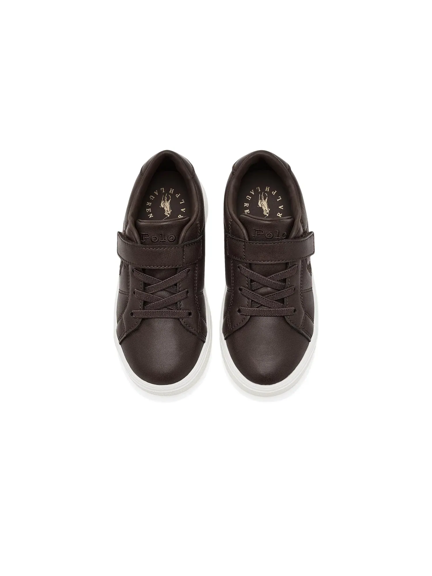 Кроссовки Sutton PS (для малышей и маленьких детей) Polo Ralph Lauren Kids — изображение 2 из 4, коричневый