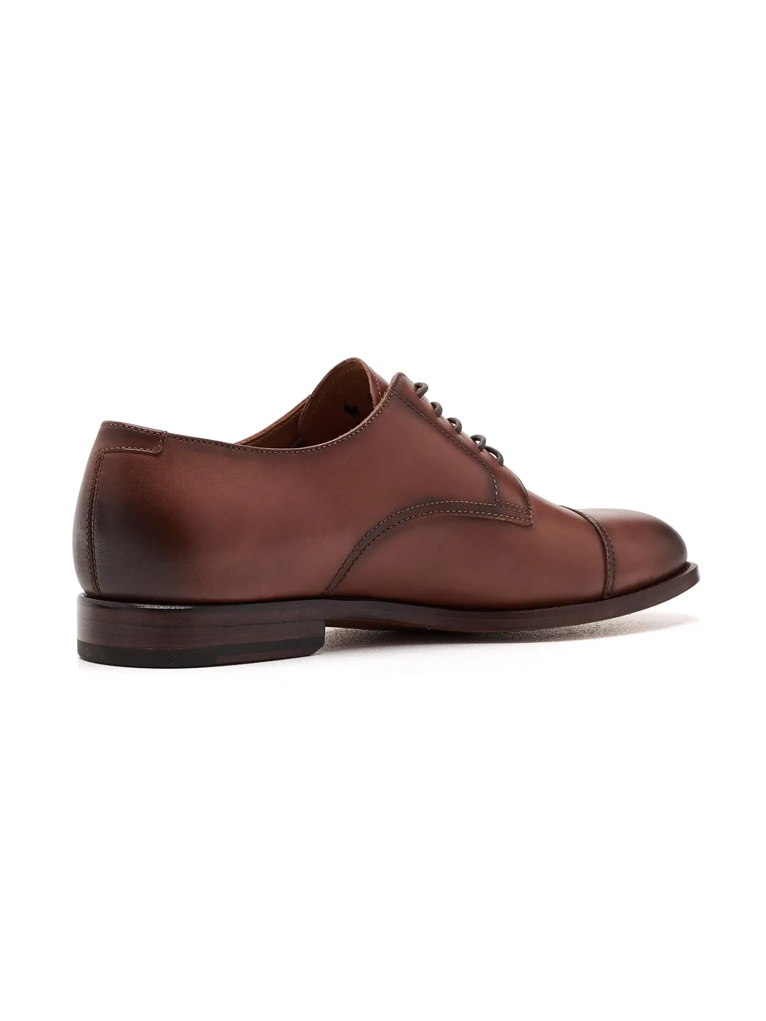 Оксфорды Owen Captoe Dress Shoes Derby Polo Ralph Lauren — изображение 3 из 4, бежевый