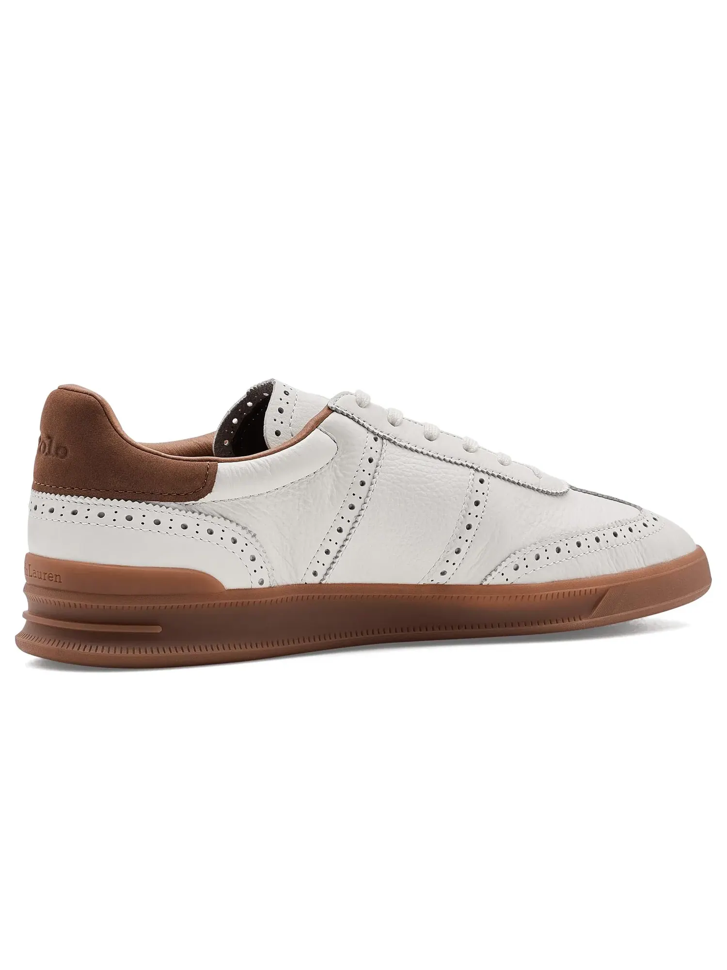 Кроссовки Heritage Aera Brogue Polo Ralph Lauren — изображение 3 из 4, белый