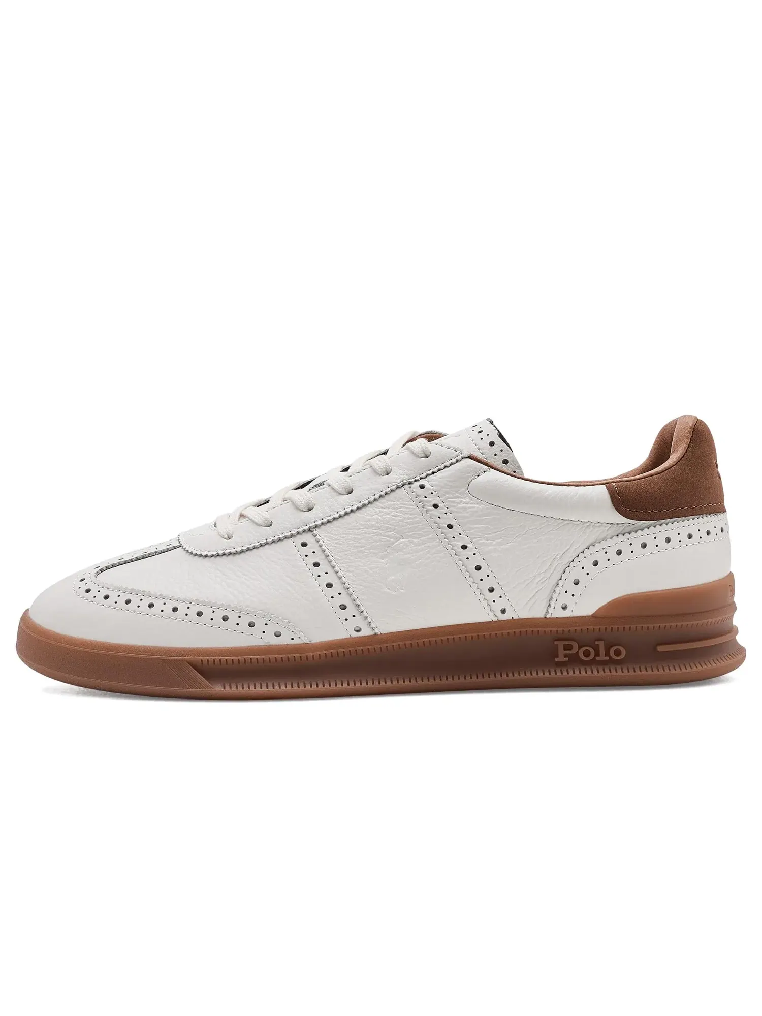 Кроссовки Heritage Aera Brogue Polo Ralph Lauren — изображение 4 из 4, белый