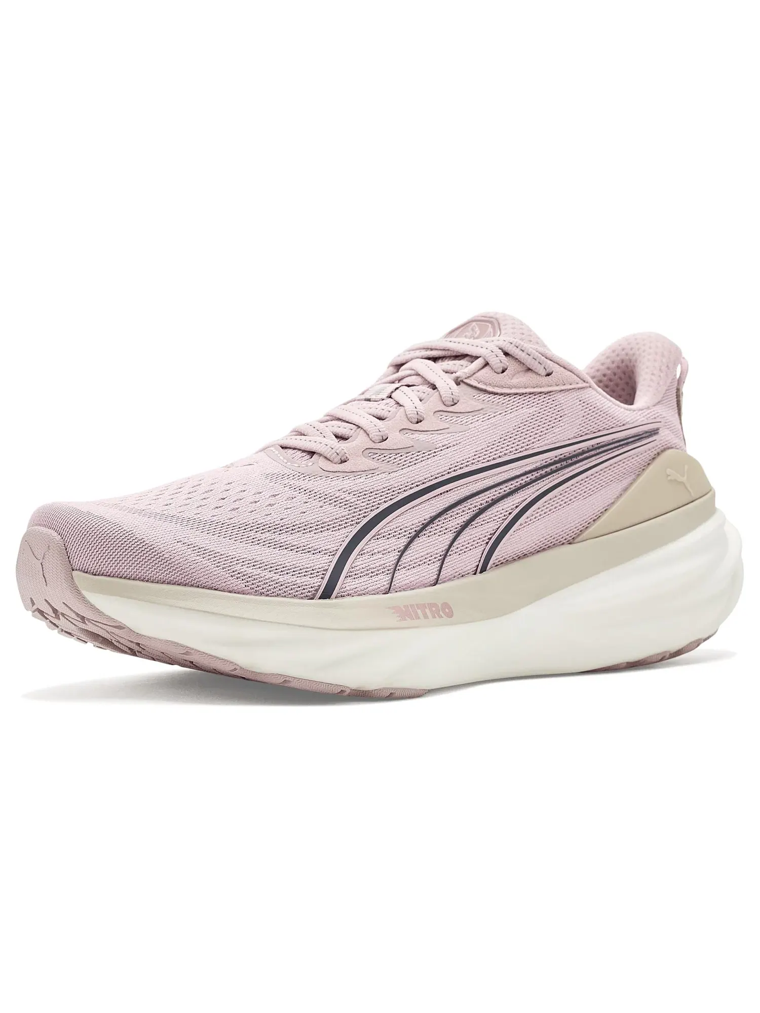 Беговые кроссовки Foreverrun Nitro 3 Puma — изображение 1 из 4, розовый/серебристый