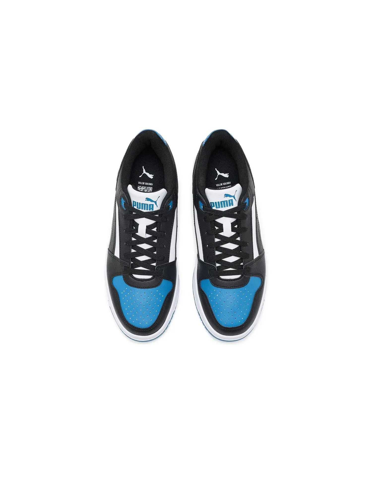 Кроссовки Rebound Slam Lo Puma — изображение 2 из 4, черный/белый/синий
