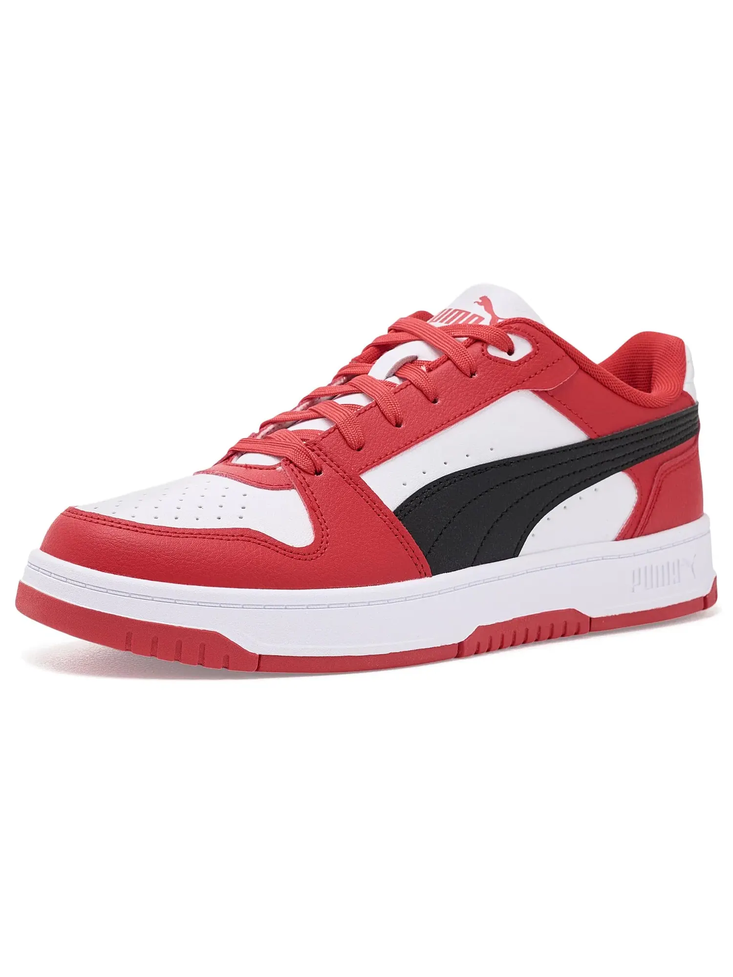 Кроссовки Rebound Slam Lo Puma — изображение 1 из 4, красный/черный/белый