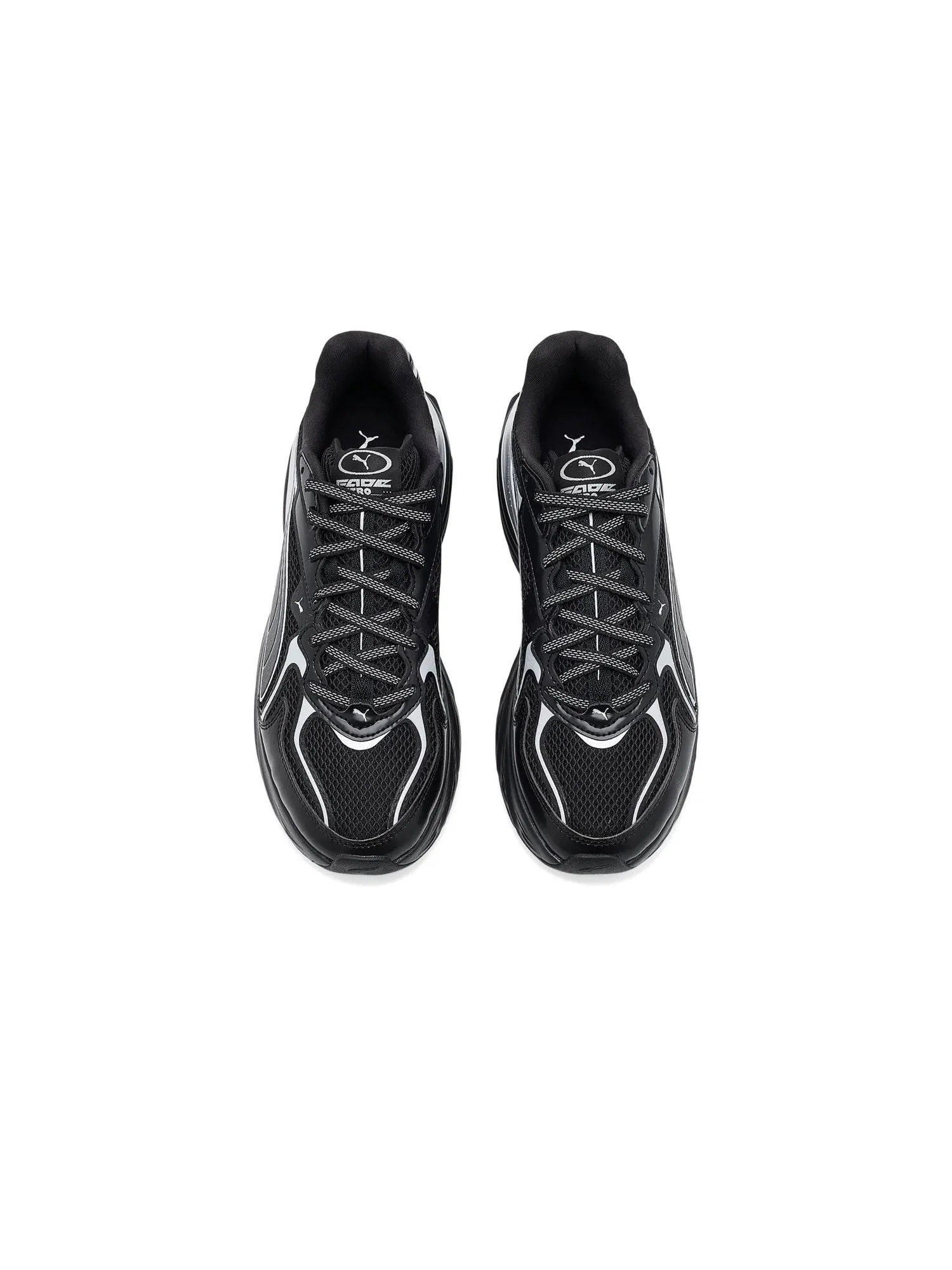 Кроссовки Fade Nitro Y2K Puma — изображение 2 из 4, черный/серебристый