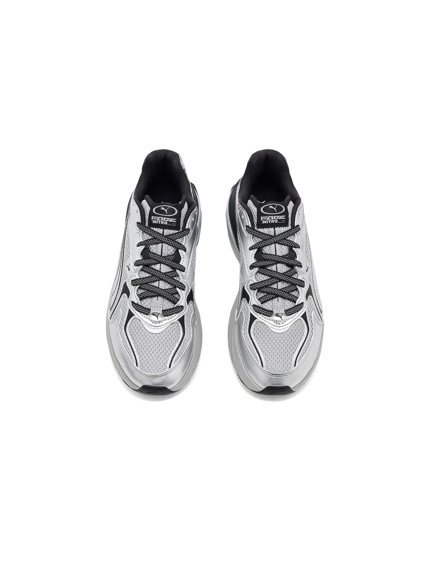 Кроссовки Fade Nitro Y2K Puma — изображение 2 из 4, серый/серебристый