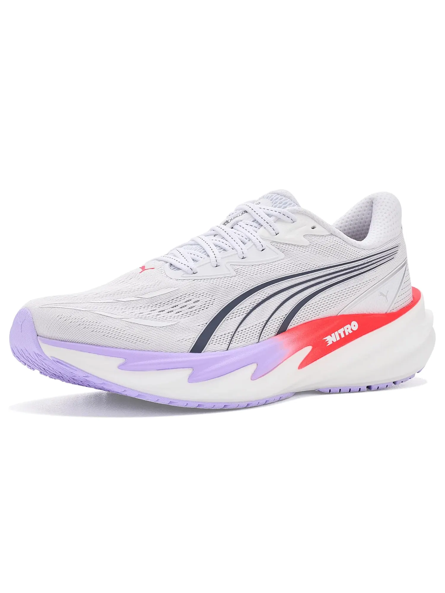 Беговые кроссовки Velocity Nitro 5 Puma — изображение 1 из 4, белый/красный/светлый