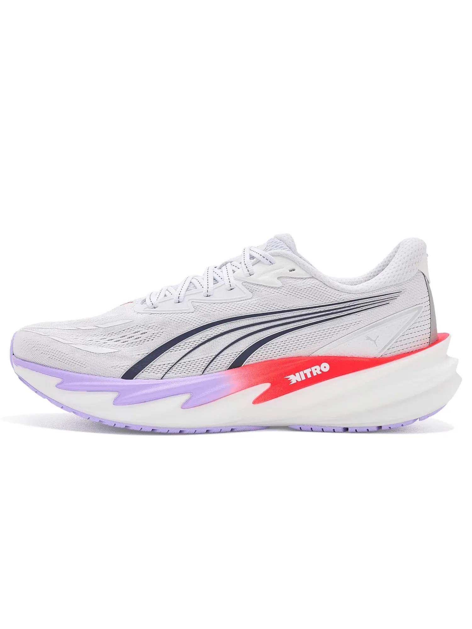 Беговые кроссовки Velocity Nitro 5 Puma — изображение 4 из 4, белый/красный/светлый