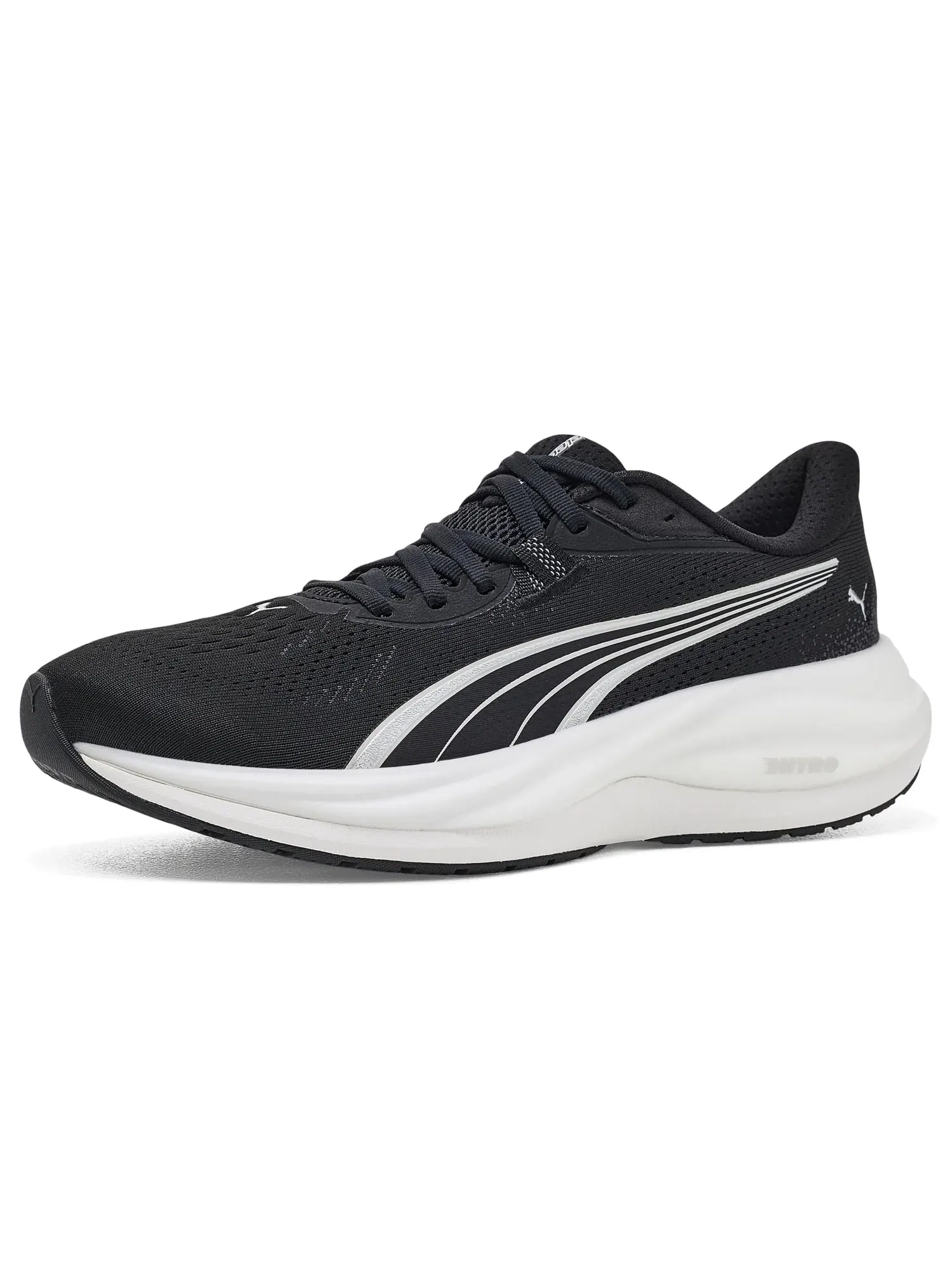 Беговые кроссовки Electrify Nitro 5 Puma — изображение 1 из 4, черный/белый/серебристый