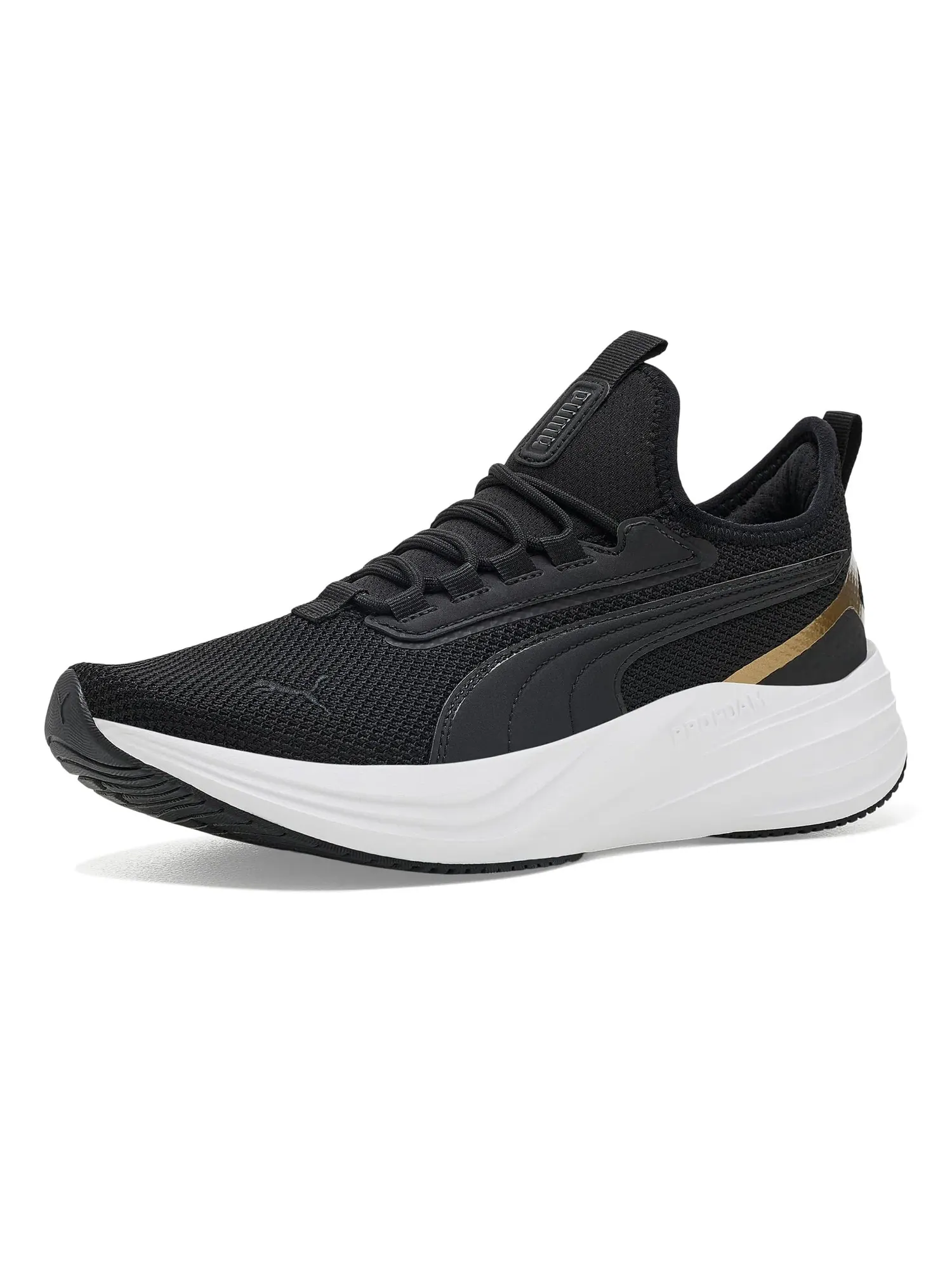 Беговые кроссовки Darter Pro 2 Chrome Puma — изображение 1 из 4, черный/золотистый