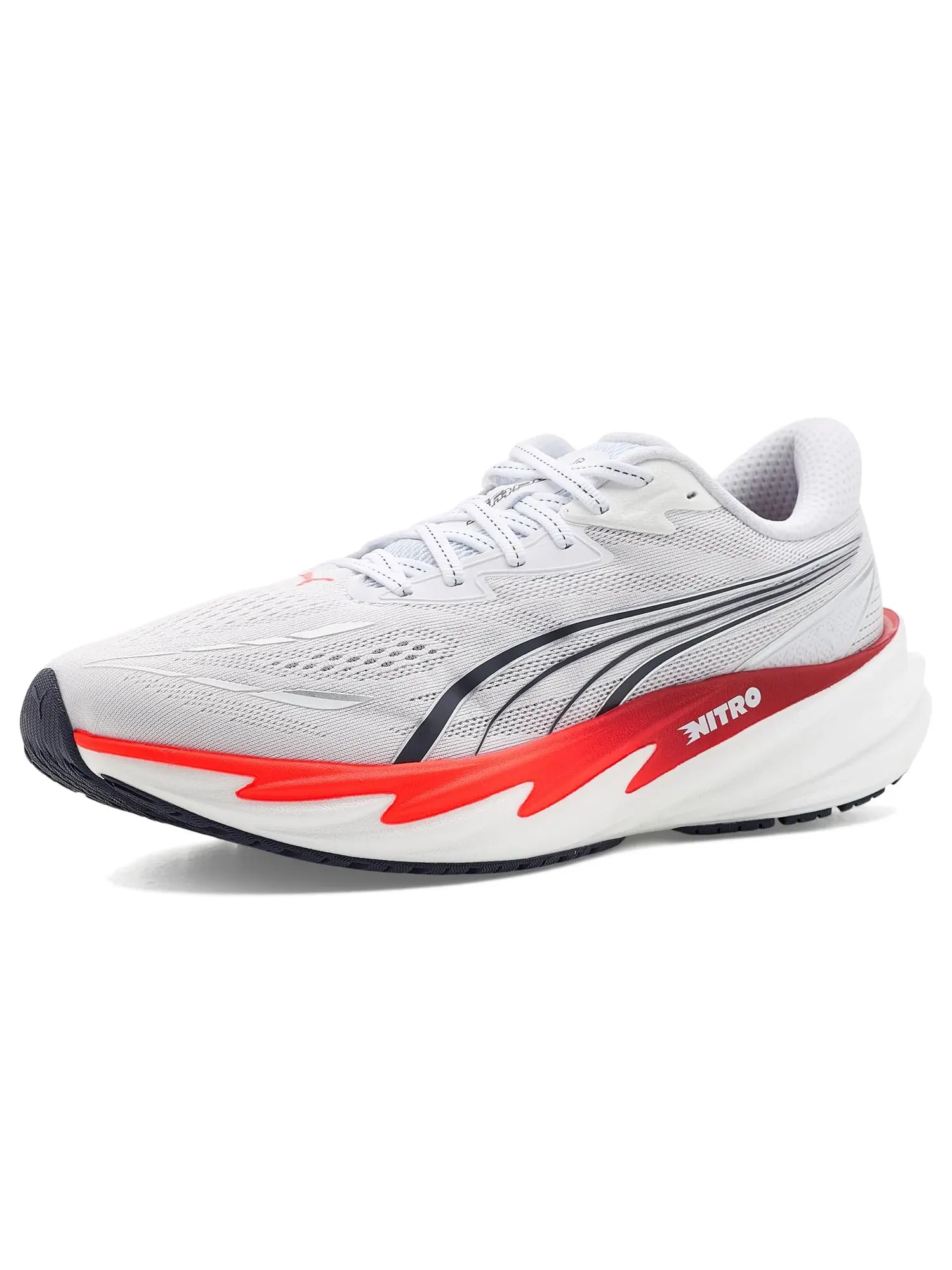 Беговые кроссовки Velocity Nitro 5 Puma — изображение 1 из 4, белый/красный