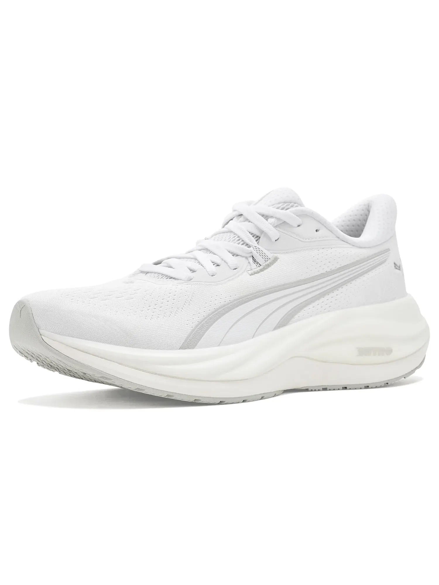 Беговые кроссовки Electrify Nitro 5 Puma — изображение 1 из 4, белый/серебристый/серый