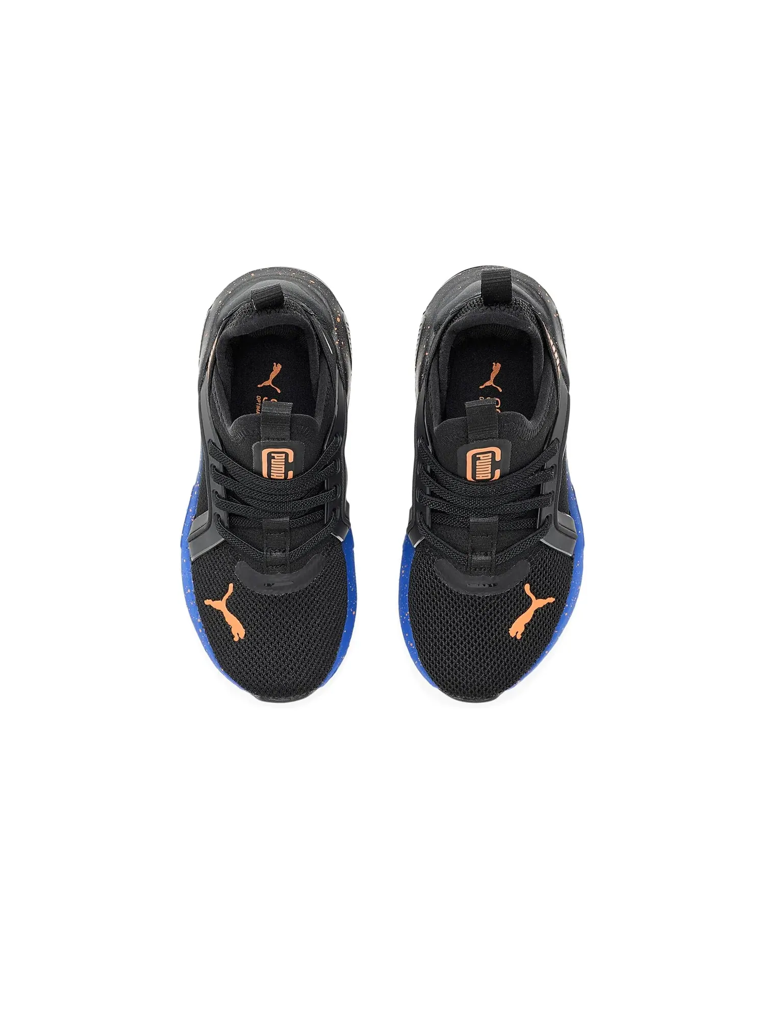 Кроссовки Softride Enzo 5 Alternative Closure Shoes (для маленьких детей) Puma Kids — изображение 2 из 4, черный/оранжевый