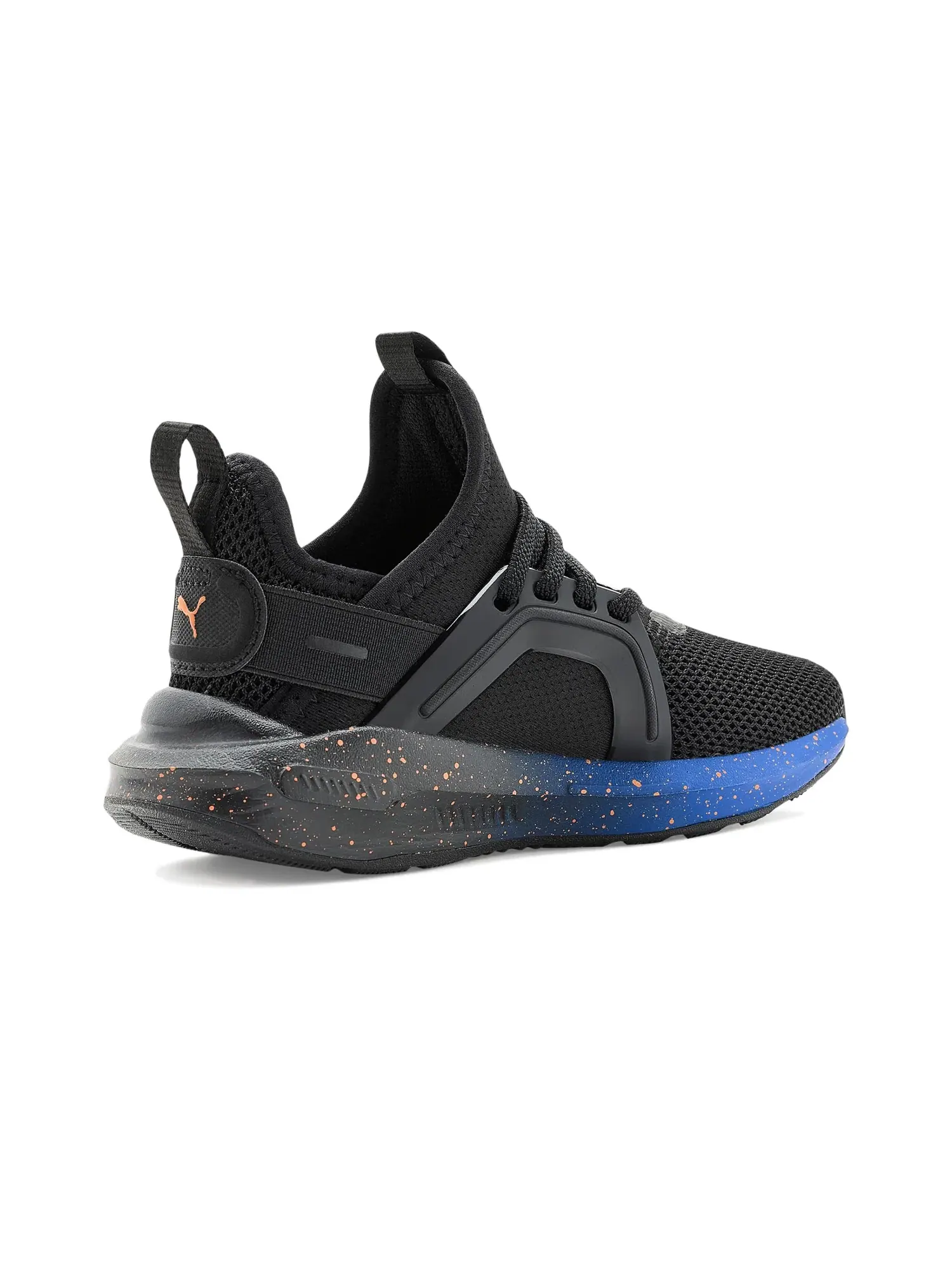 Кроссовки Softride Enzo 5 Alternative Closure Shoes (для маленьких детей) Puma Kids — изображение 3 из 4, черный/оранжевый